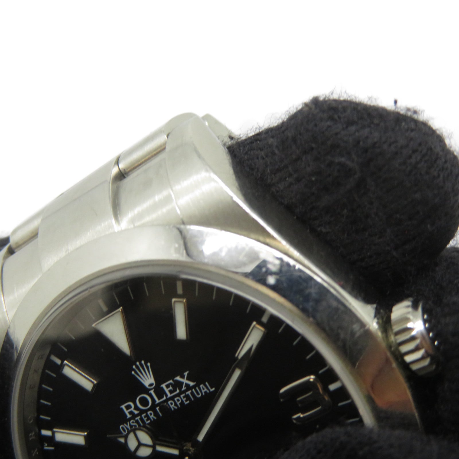 ROLEX ExplorerⅠ不鏽鋼手錶自動機芯黑色