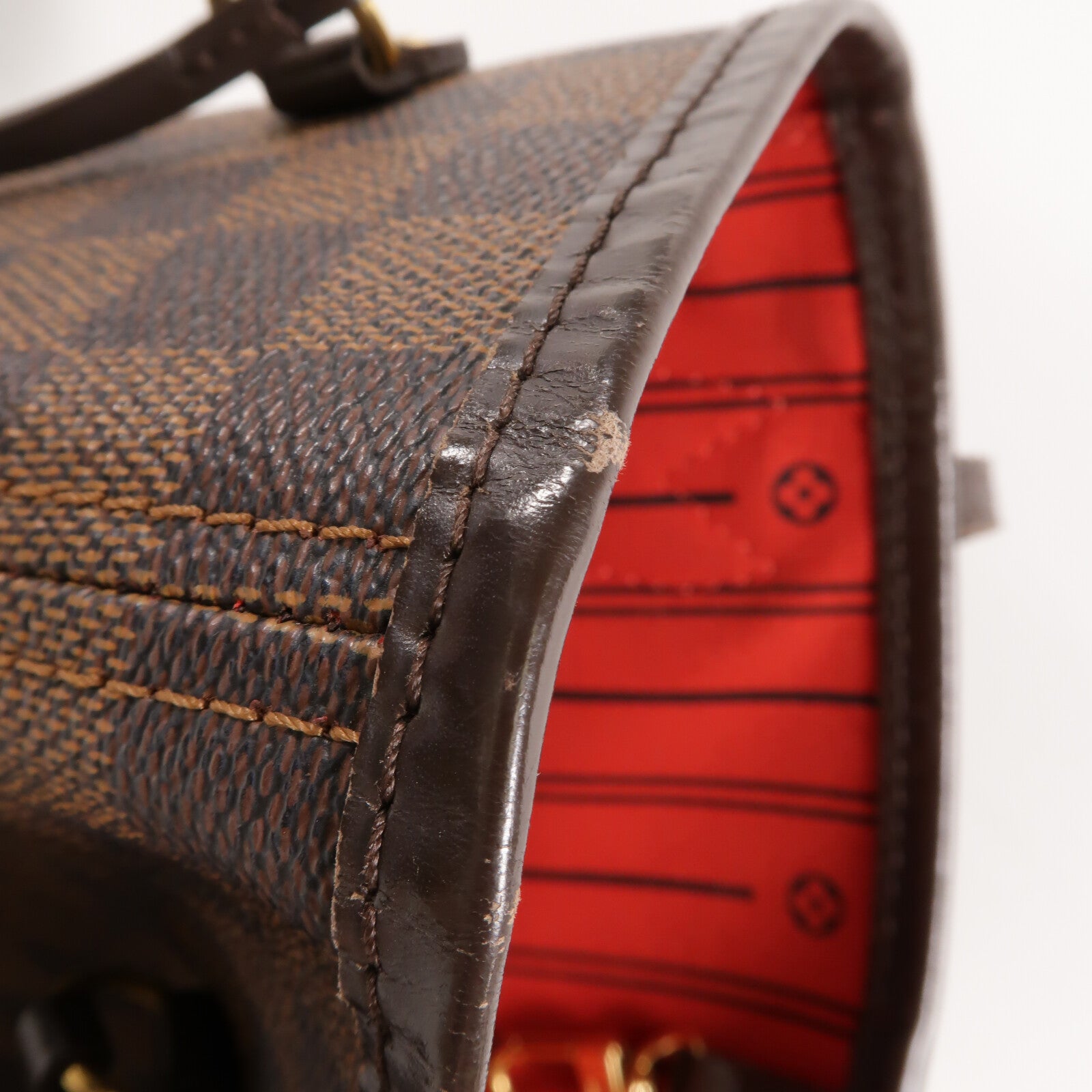 LOUIS VUITTON Damier Neverfull MM手挽袋