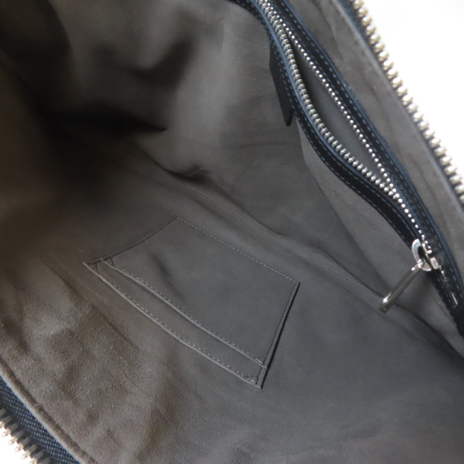 GUCCI 牛皮皮革Shoulder Bag銀扣肩背袋黑色