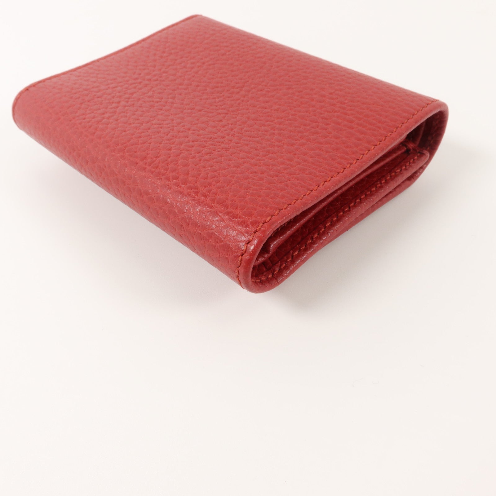 GUCCI 牛皮皮革Marmont Trifold Wallet錢包