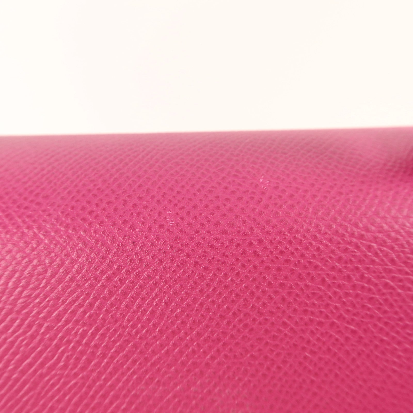 HERMES Epsom皮革Sac Kelly II Sellier 25銀扣手挽肩背兩用袋Rose Pourpre