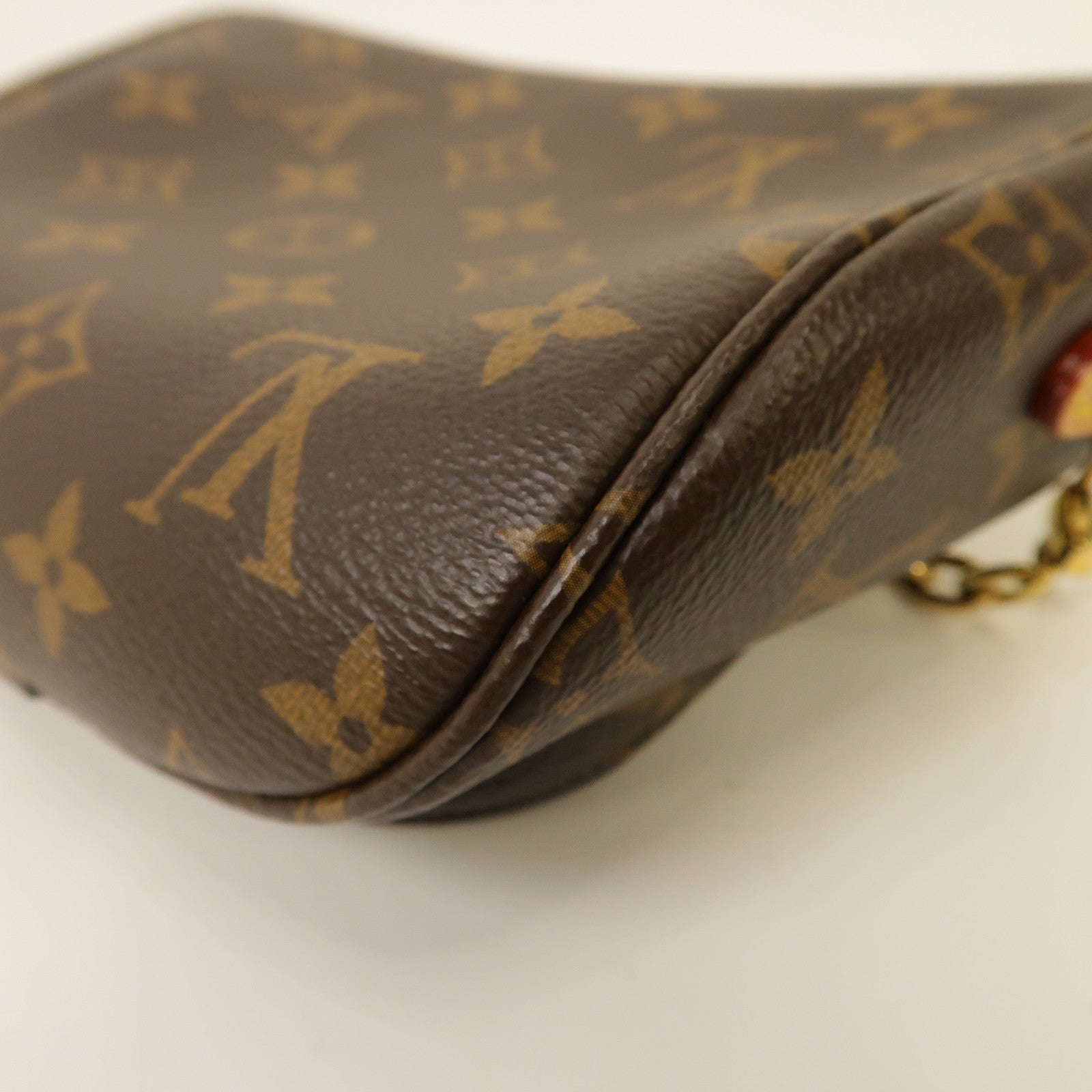 LOUIS VUITTON Monogram Mini Bumbag金扣腰包啡色