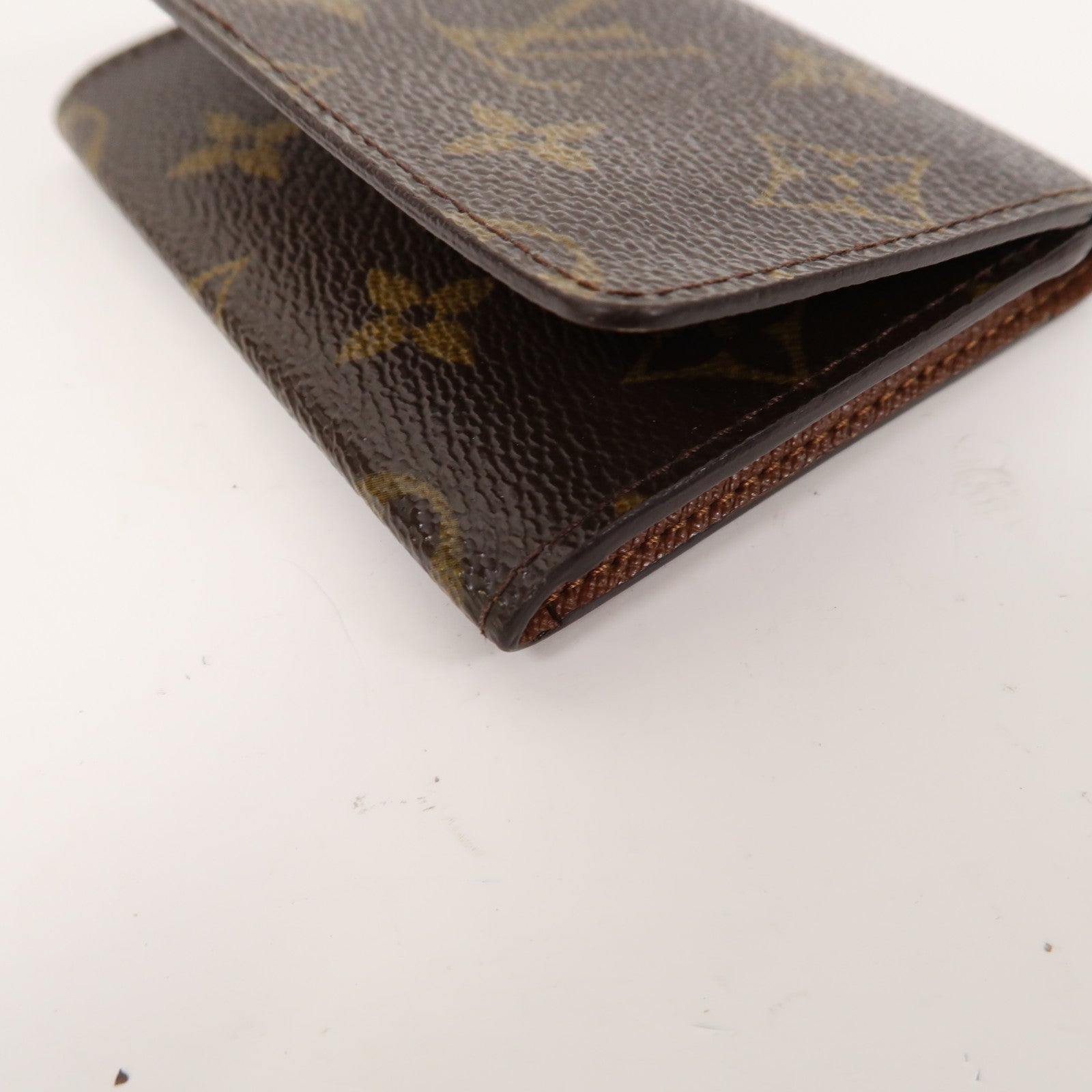 LOUIS VUITTON Monogram Card Case卡片套啡色