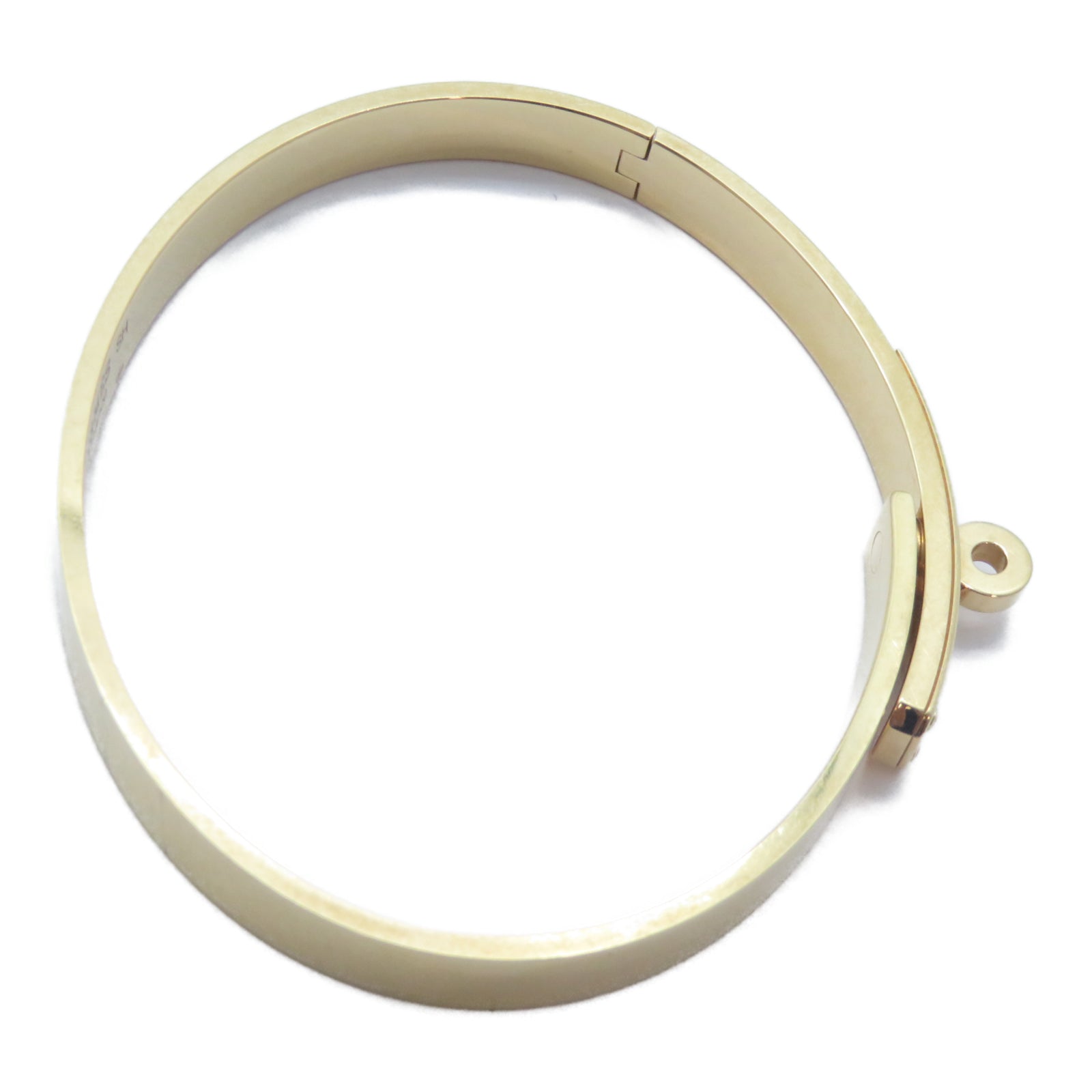 HERMES 18K玫瑰金Kelly Bracelet手鐲