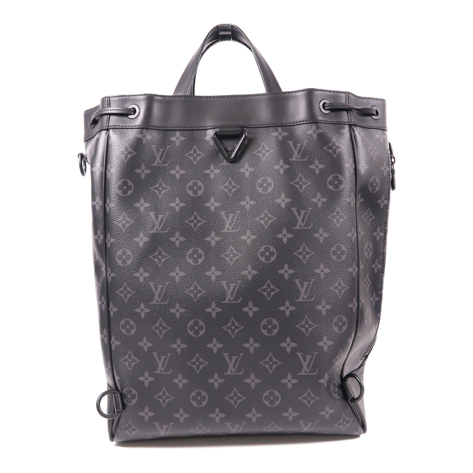 LOUIS VUITTON【激減優惠】 Monogram Eclipse Maxi Noe Sling手挽肩背兩用袋