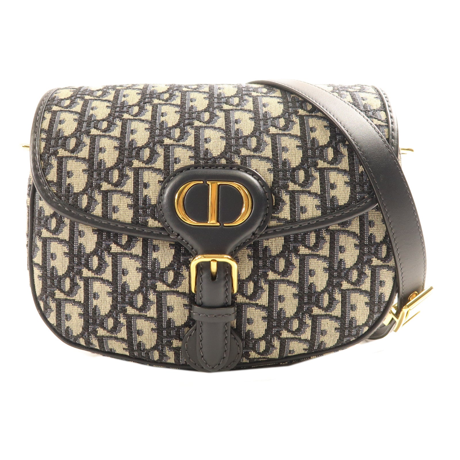 Dior 帆布Bobby Bag金扣肩背袋