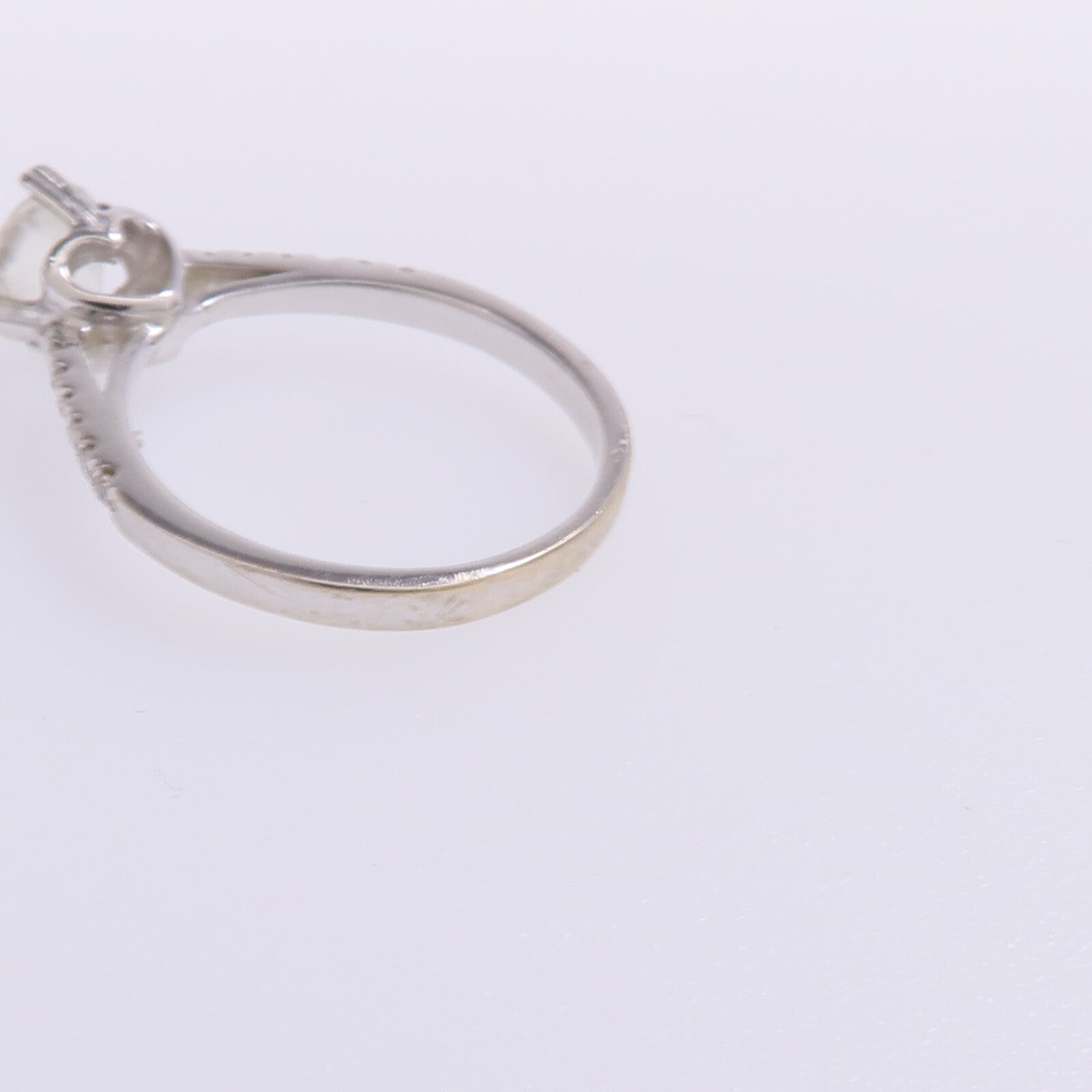 JEWELRY 【激減優惠】18K白金Diamond Ring鑽石戒指US#3.25