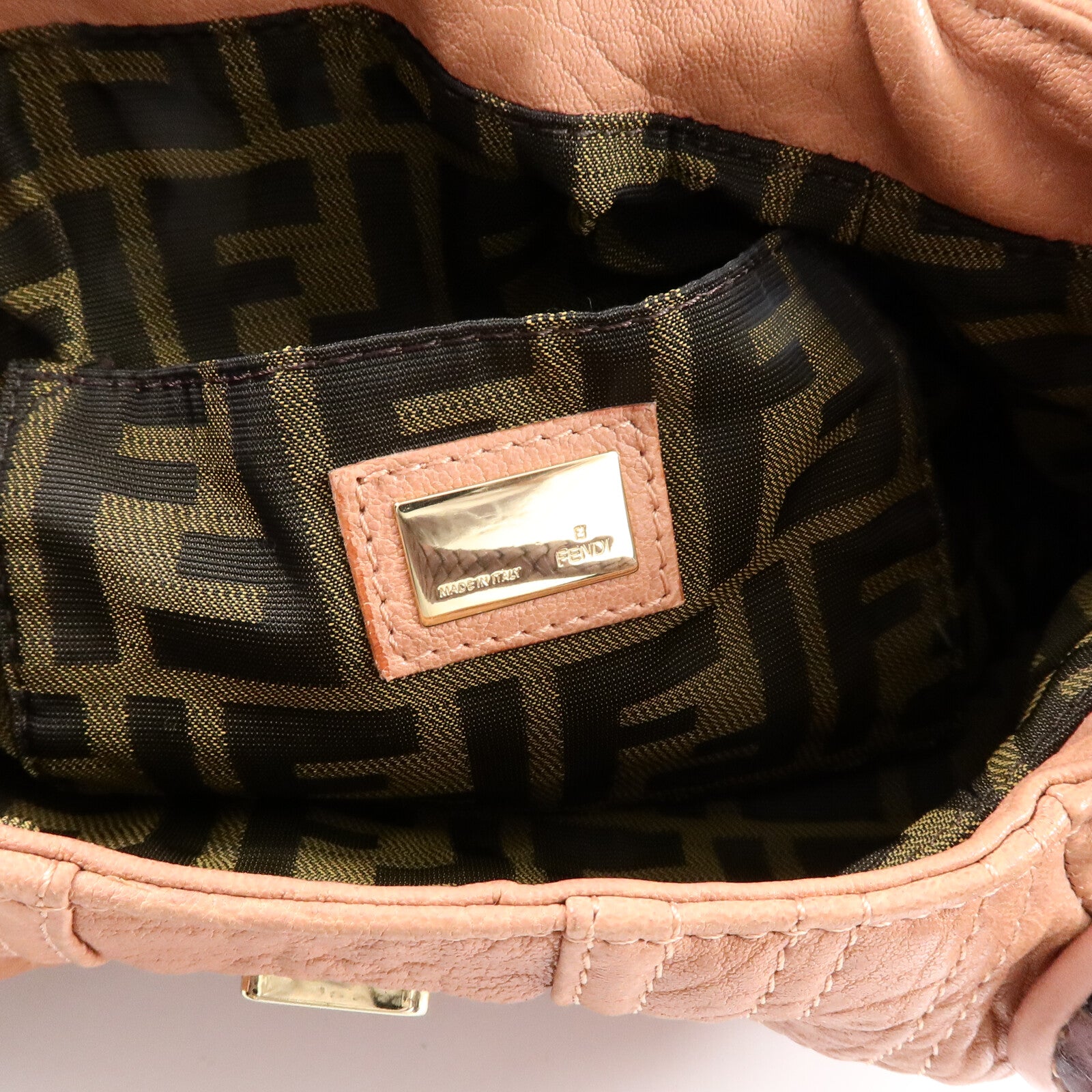 FENDI 牛皮皮革Spy Bag肩背袋