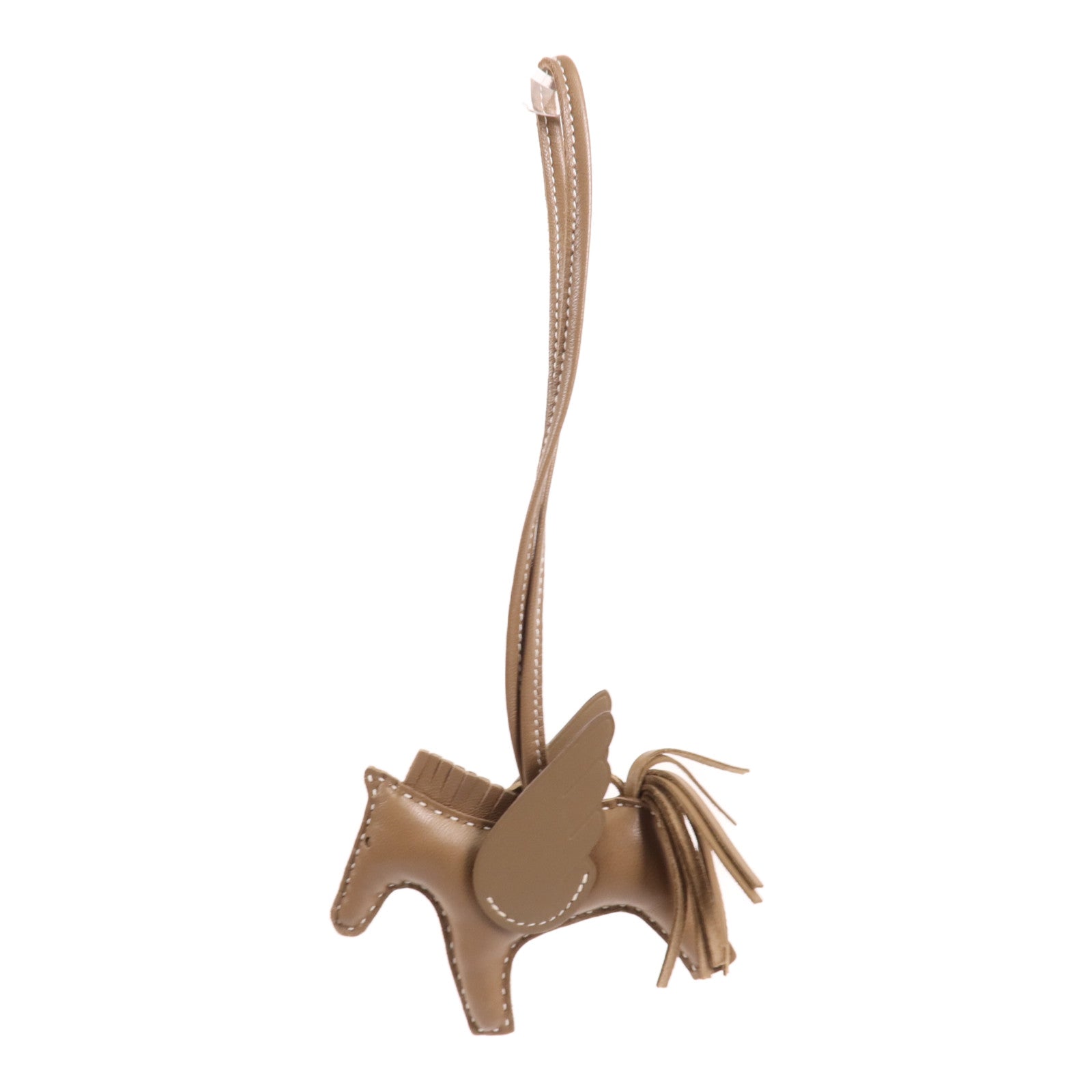 HERMES Milo皮革Rodeo PM掛飾