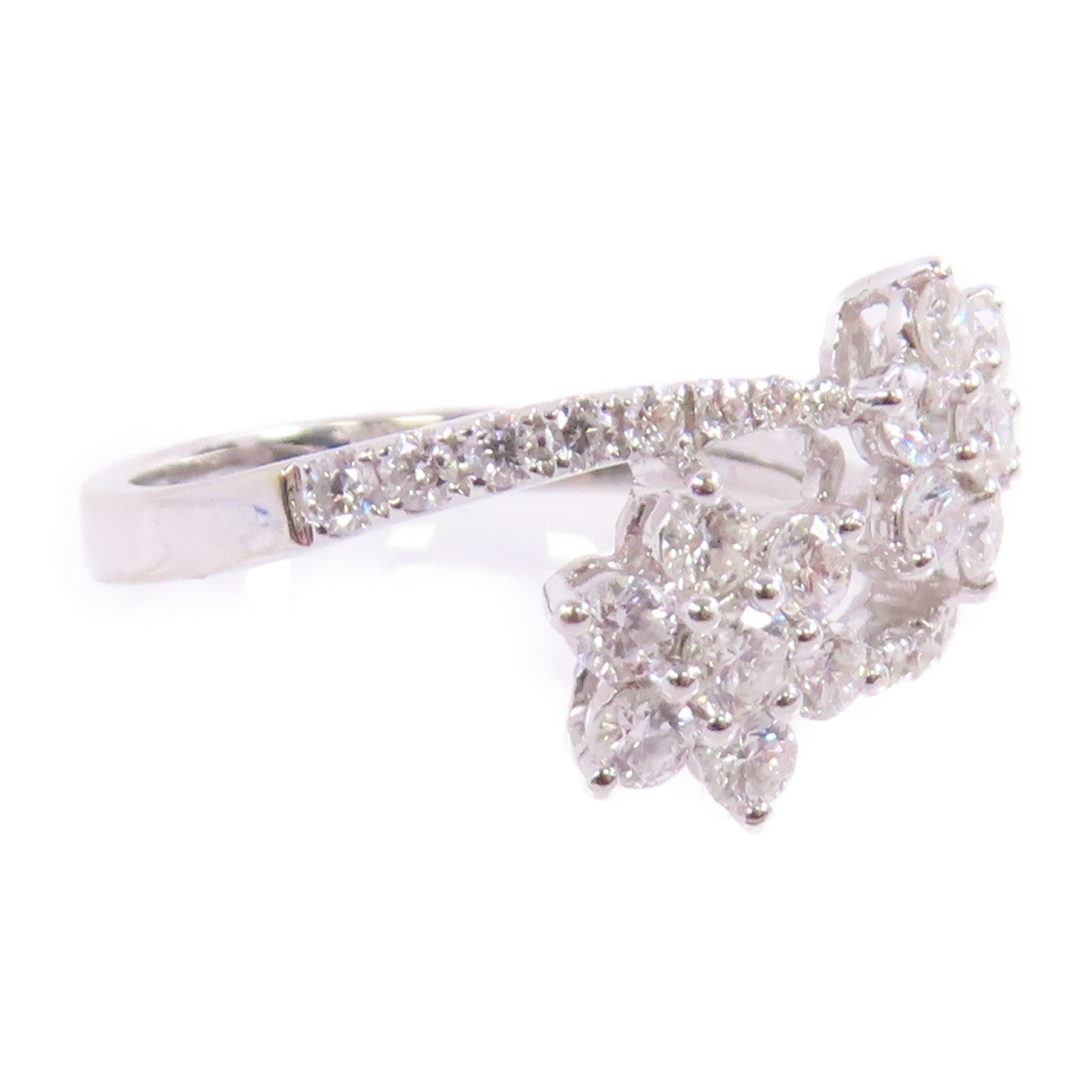 JEWELRY 【激減優惠】18K白金/鑽石Diamond Ring戒指US#6.25