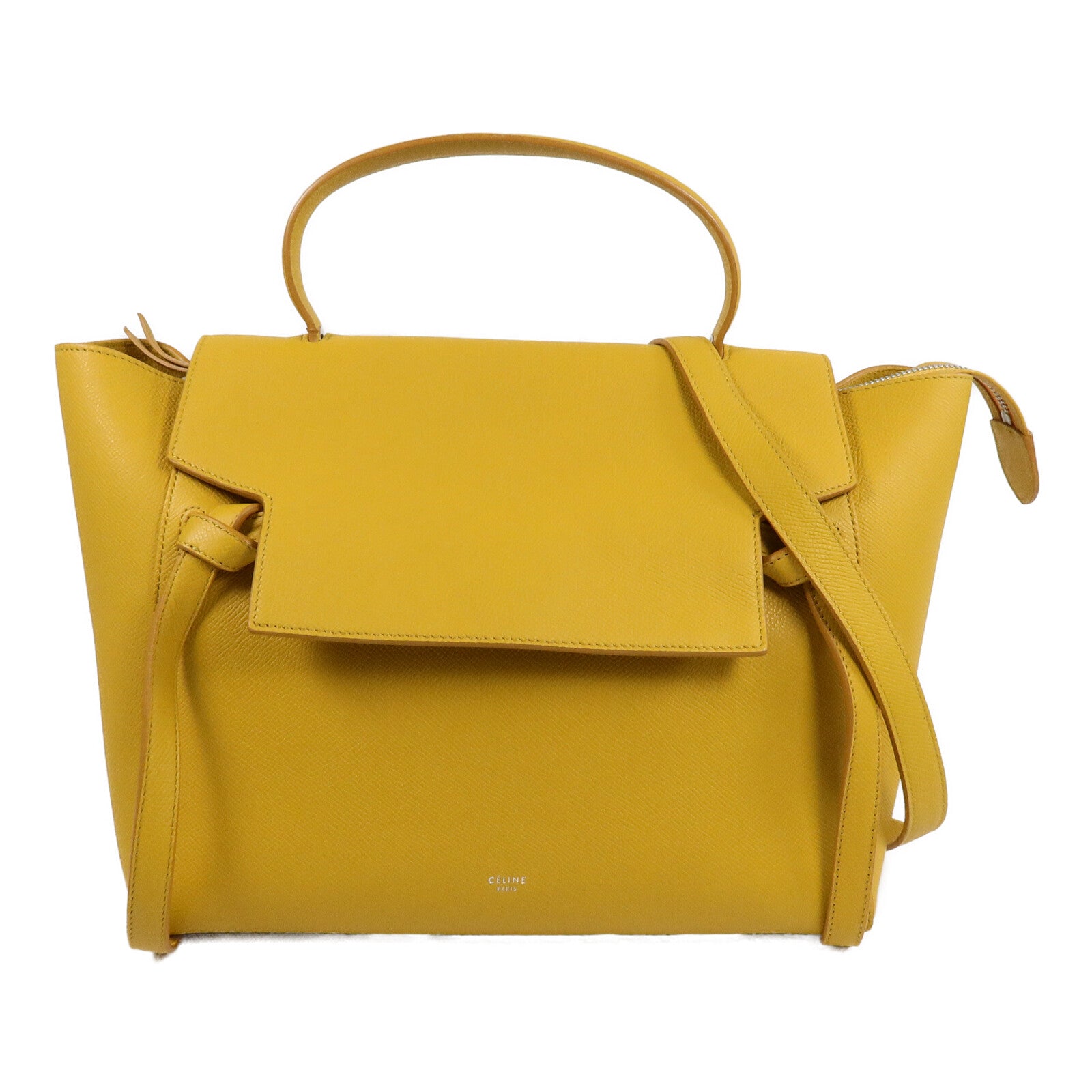 CELINE 牛皮皮革Mini Belt Bag手挽肩背兩用袋