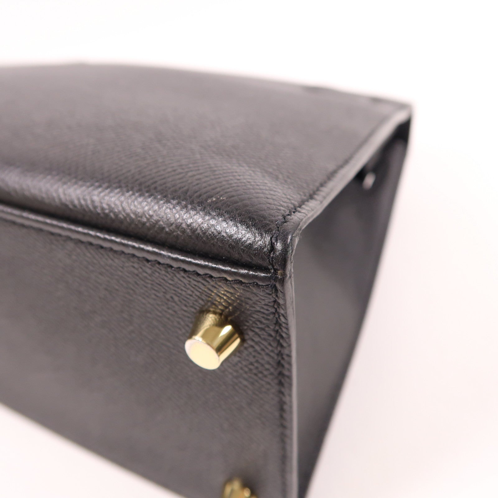 HERMES 【激減優惠】Epsom皮革Kelly 28金扣手挽肩背兩用袋