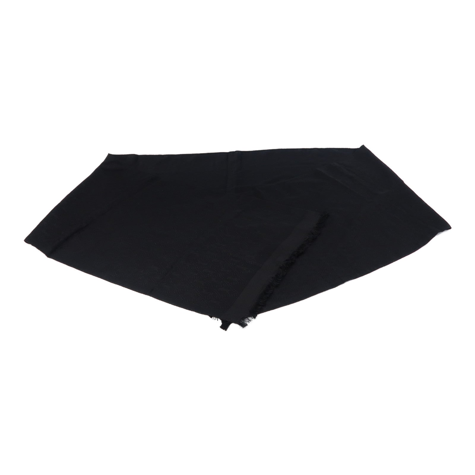 SAINT LAURENT 絲質Scarf絲巾黑色