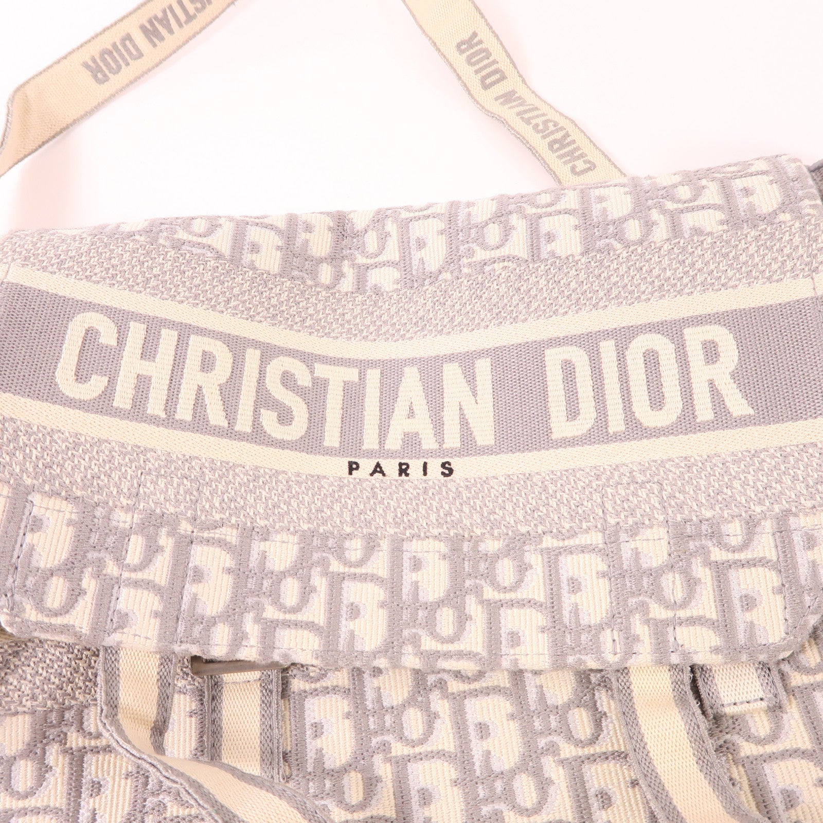 Dior 【激減優惠】帆布Diorcamp銀扣肩背袋