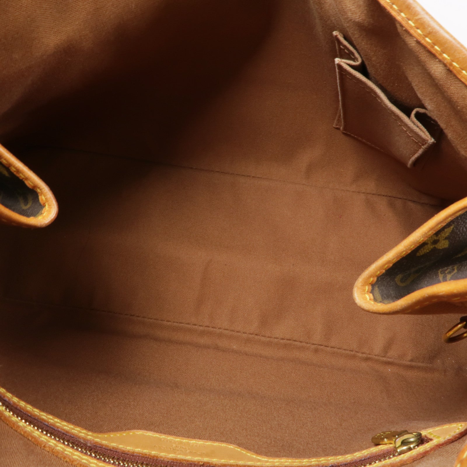 LOUIS VUITTON Monogram Batignolles Horizontal金扣肩背袋棕色