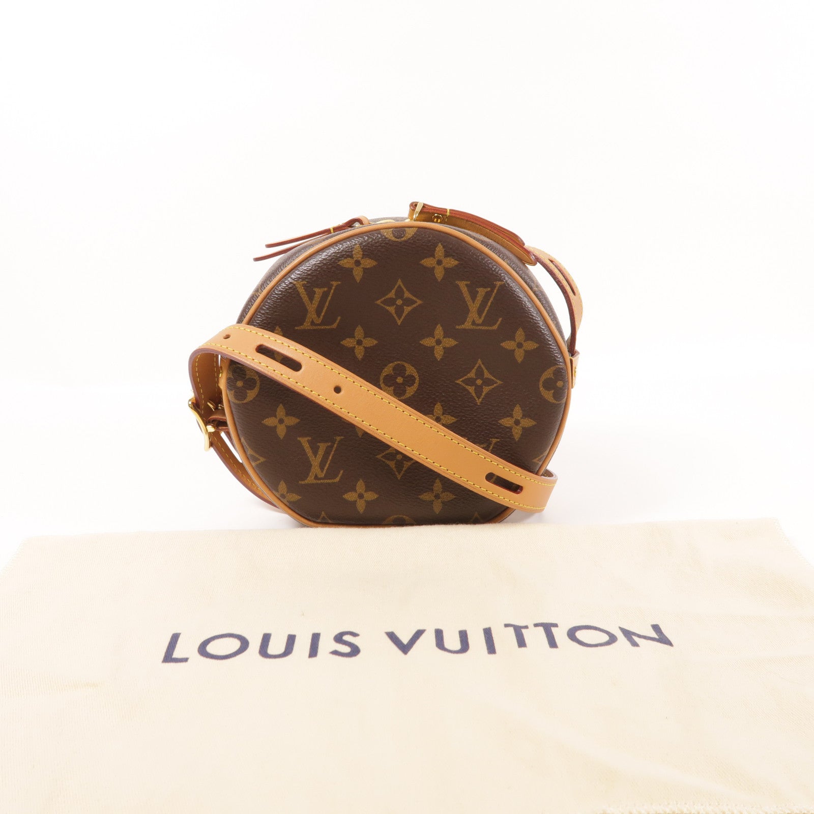 LOUIS VUITTON LV Boite Chapeau Souple PM Shoulder Bag M45149 Monogram Brown
