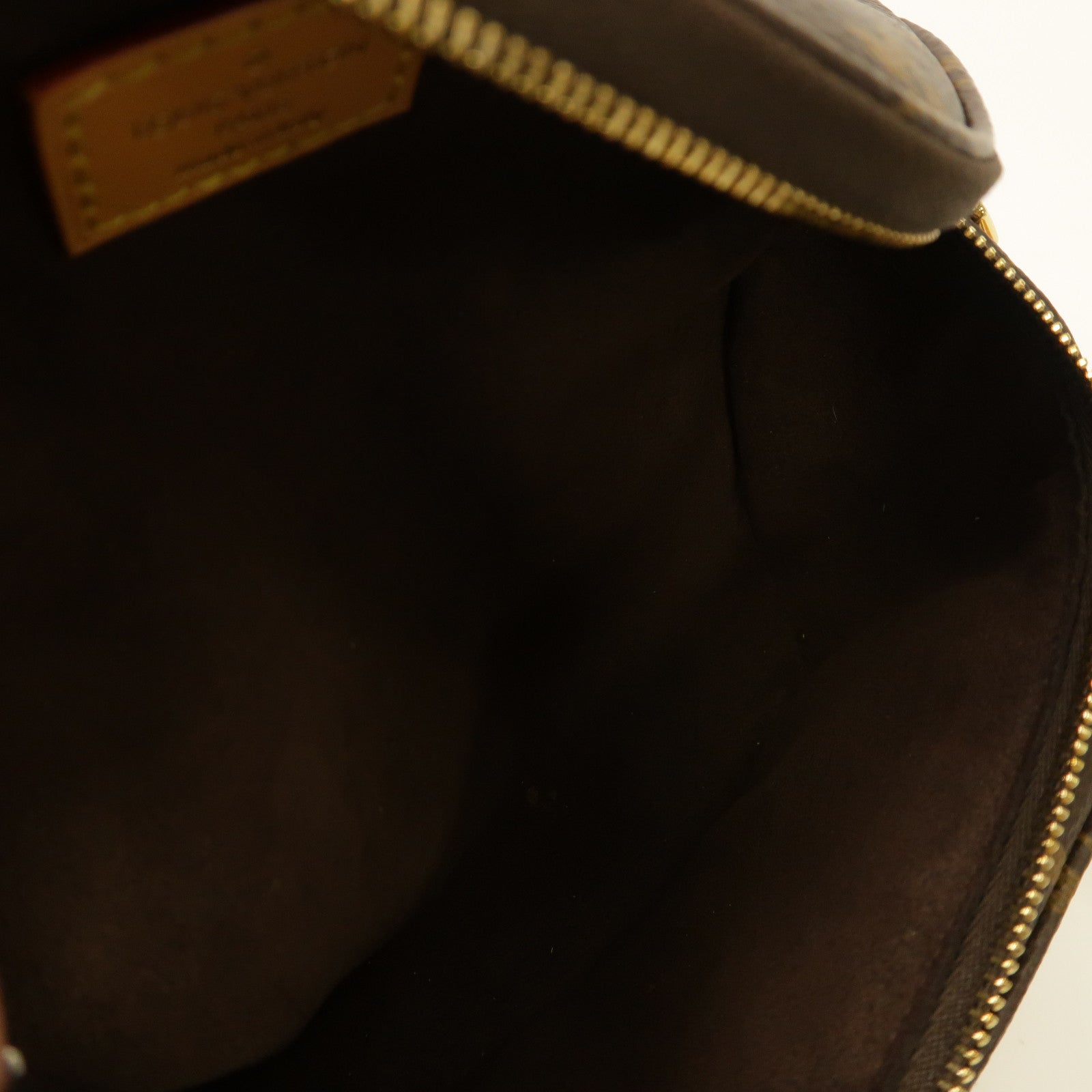 LOUIS VUITTON Monogram Mini Bumbag金扣腰包啡色