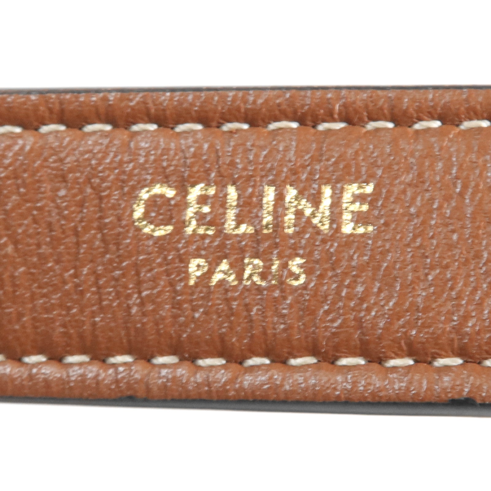 CELINE 牛皮皮革Ava Bag金扣肩背袋