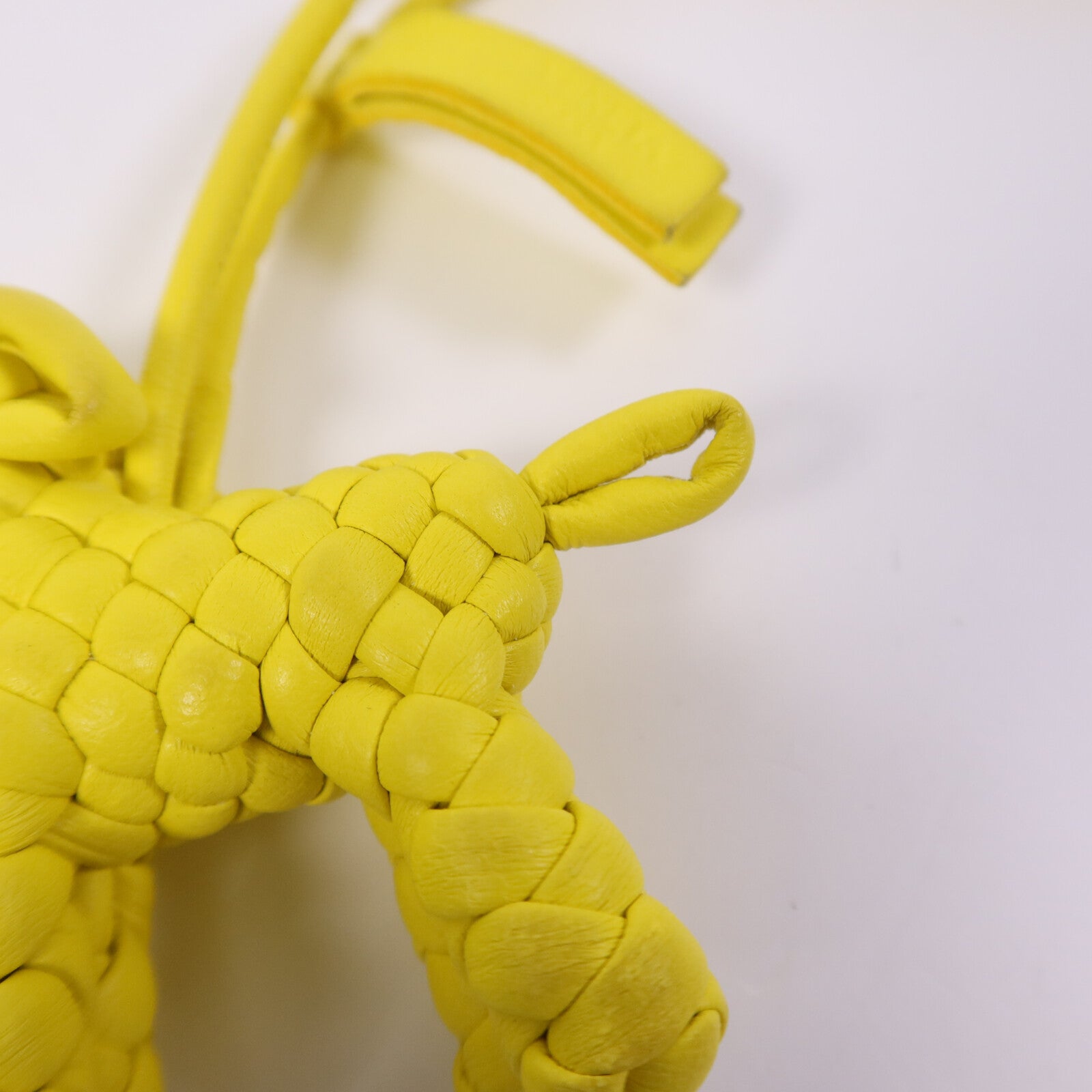 BOTTEGA VENETA 牛皮皮革Dog Charm鎖匙扣