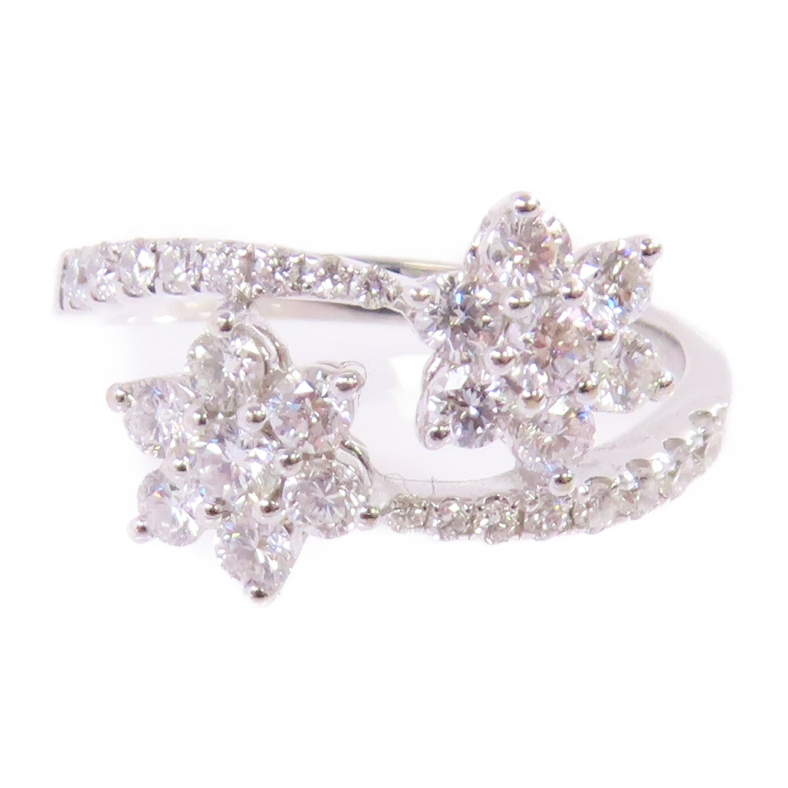 JEWELRY 【激減優惠】18K白金/鑽石Diamond Ring戒指US#6.25
