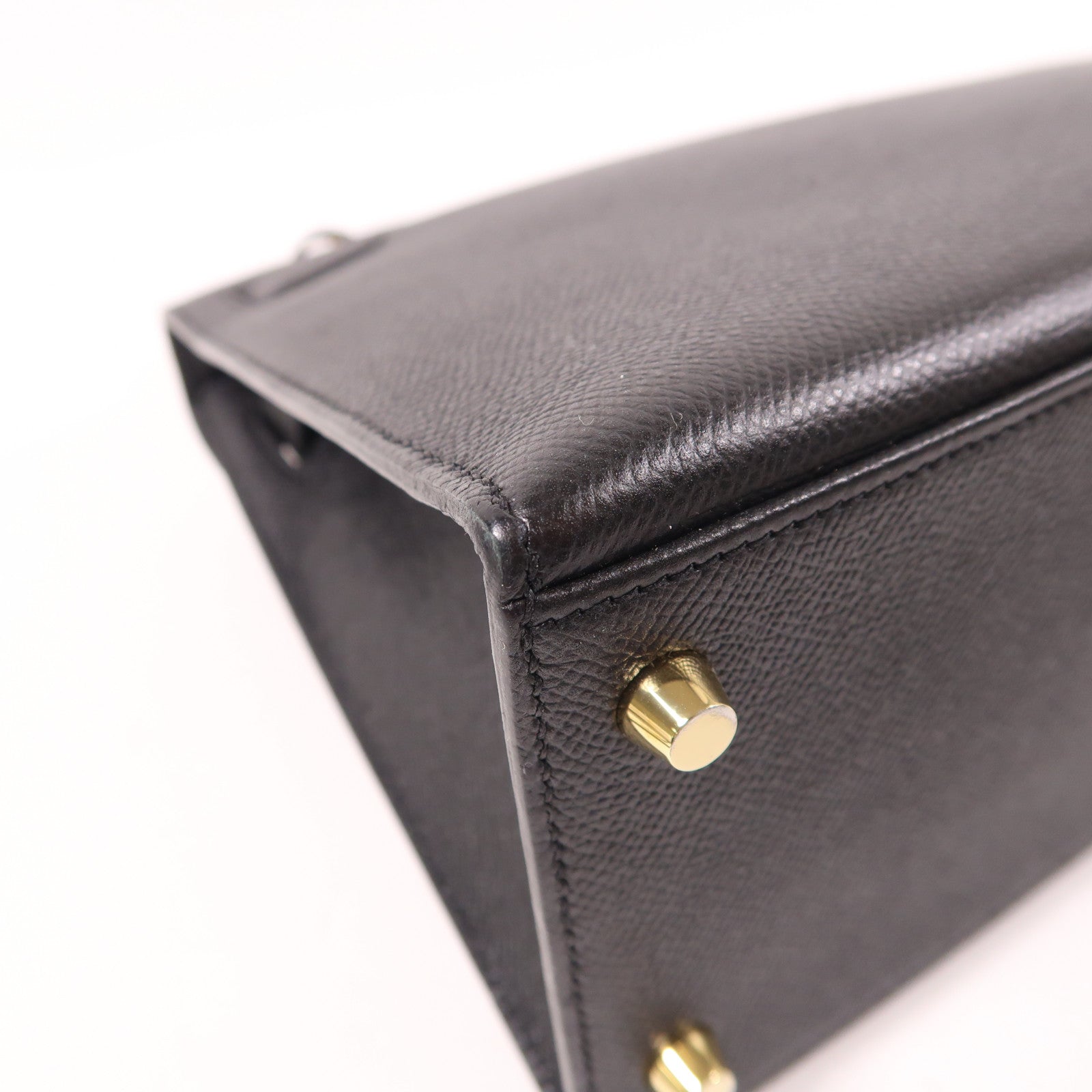 HERMES 【激減優惠】Epsom皮革Kelly 28金扣手挽肩背兩用袋
