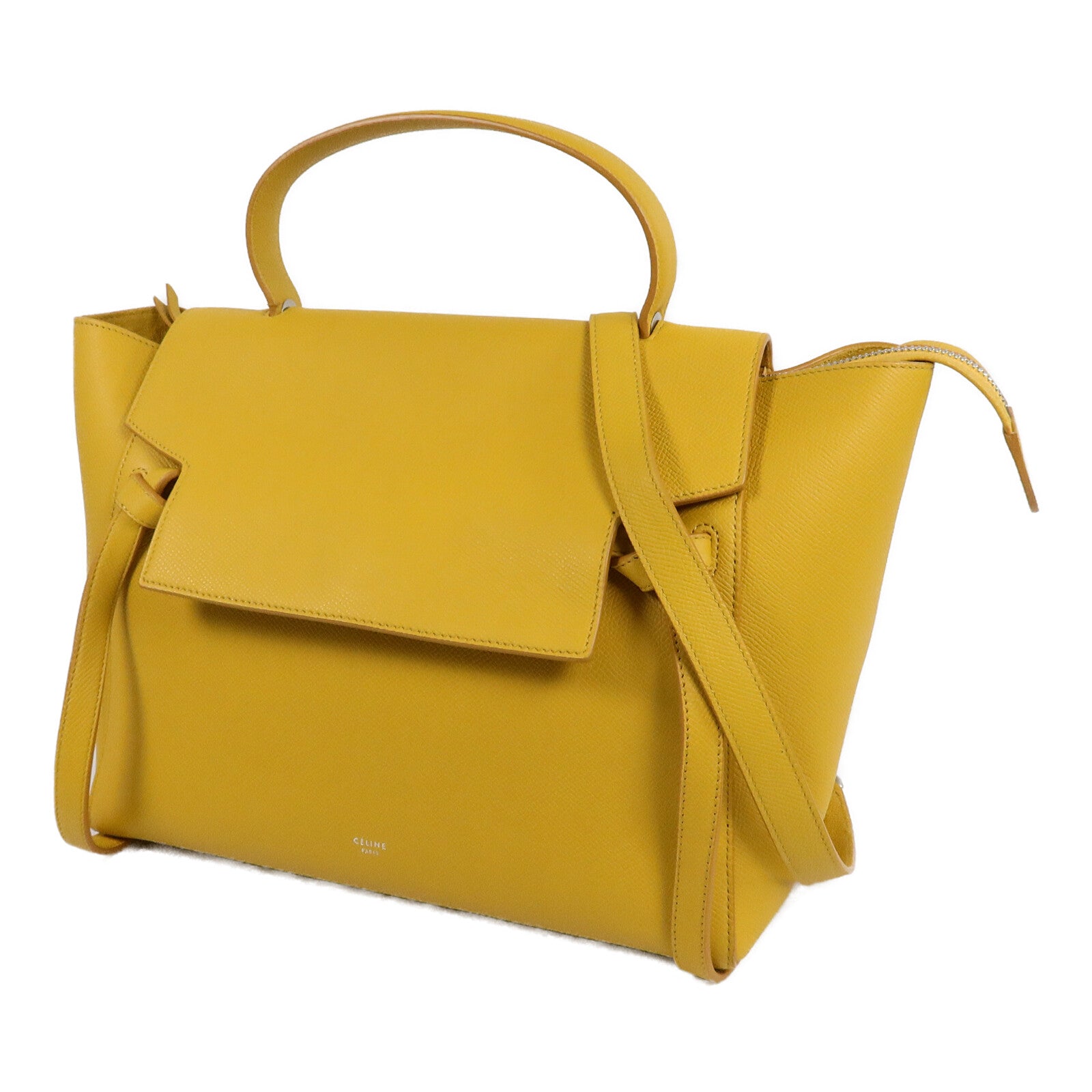 CELINE 牛皮皮革Mini Belt Bag手挽肩背兩用袋
