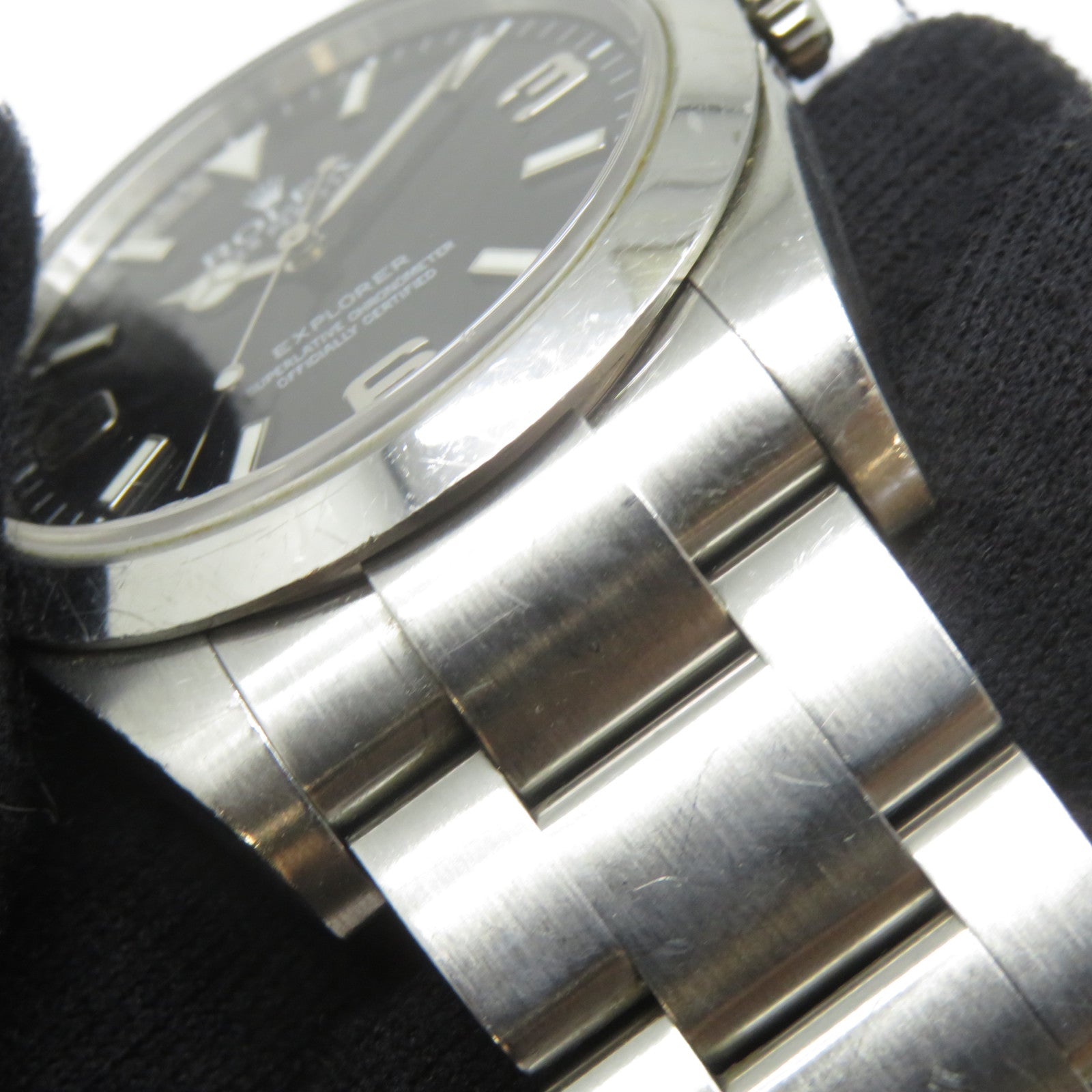 ROLEX ExplorerⅠ不鏽鋼手錶自動機芯黑色