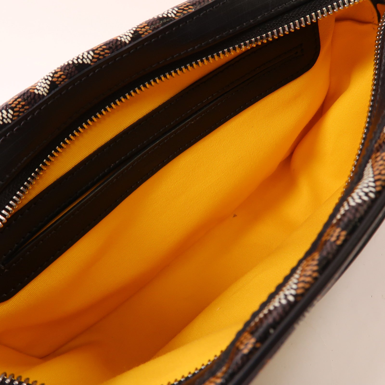 GOYARD 塗層帆布Cap Vert PM銀扣肩背袋