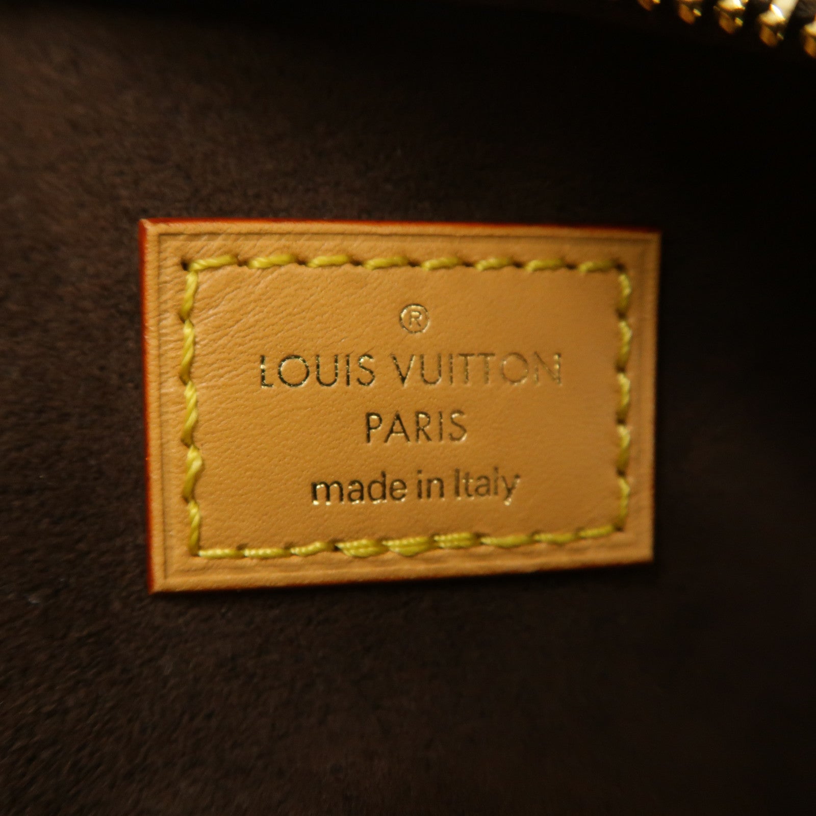 LOUIS VUITTON Monogram Mini Bumbag金扣腰包啡色