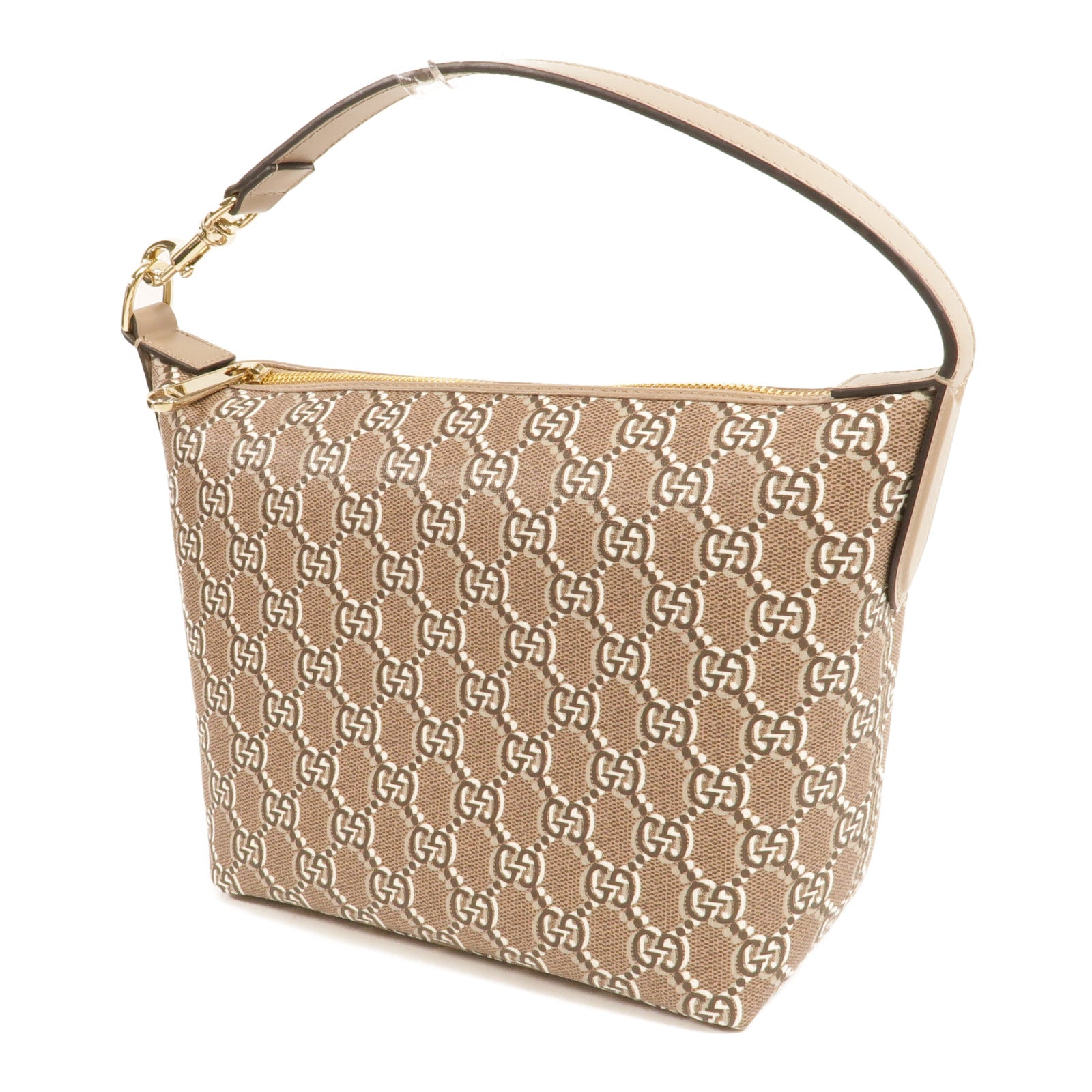 GUCCI 塗層帆布Shadow Mini手挽袋