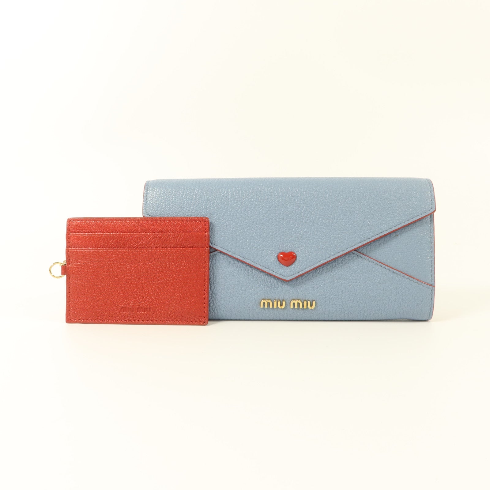 Miu Miu 牛皮皮革Long Wallet長錢包
