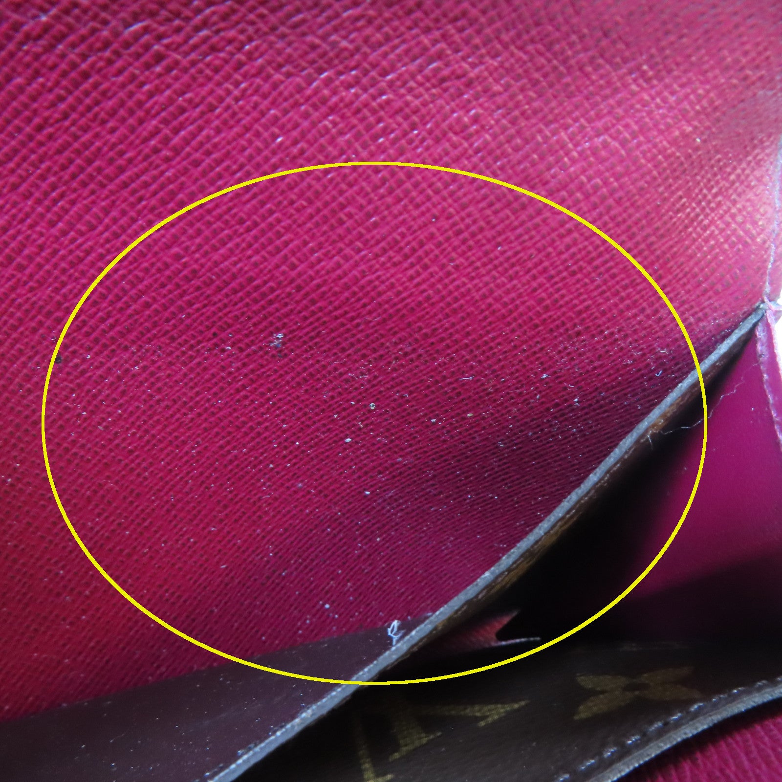 LOUIS VUITTON Monogram Emilie金扣長錢包啡色