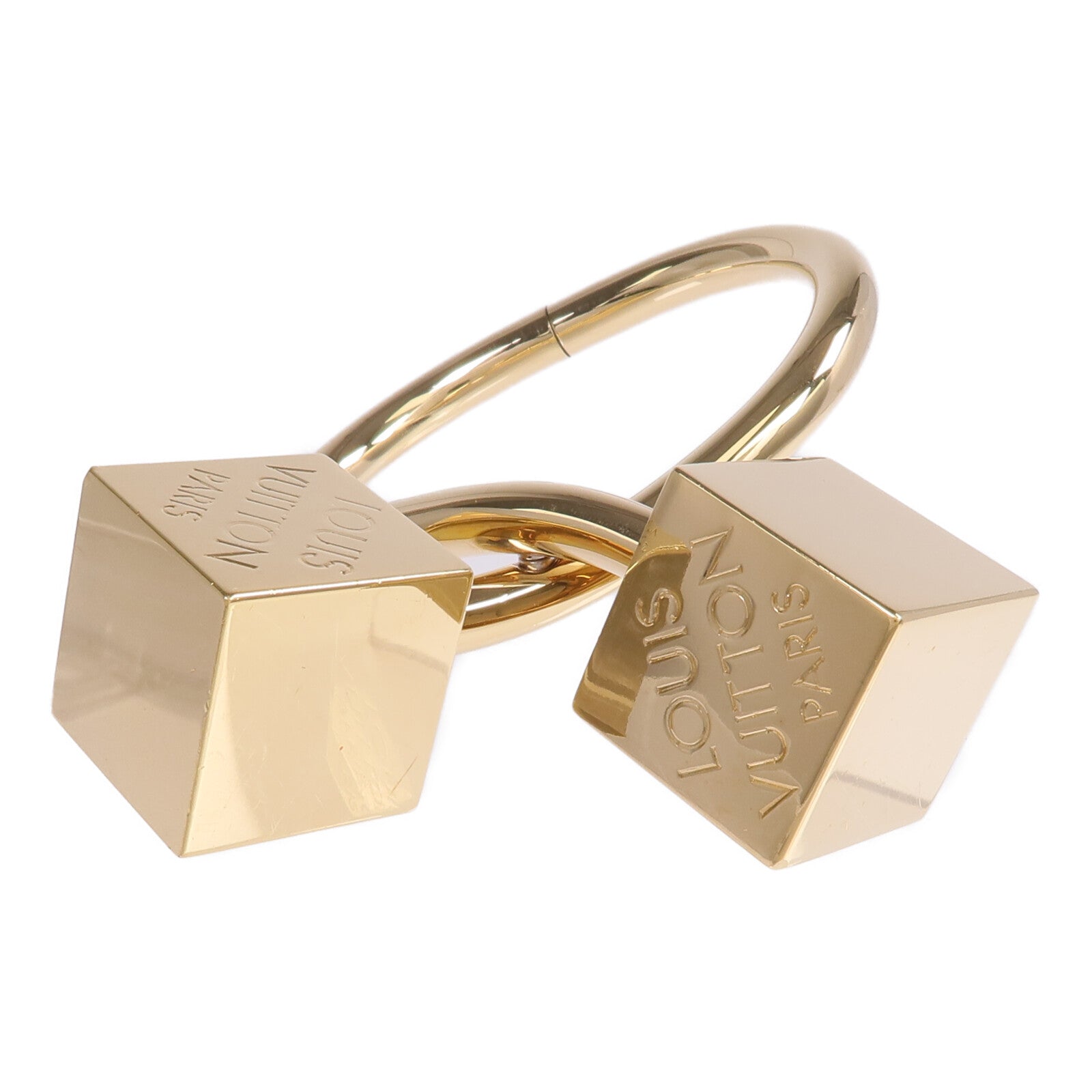 LOUIS VUITTON 金屬Cube Cuff Bracelet手鐲
