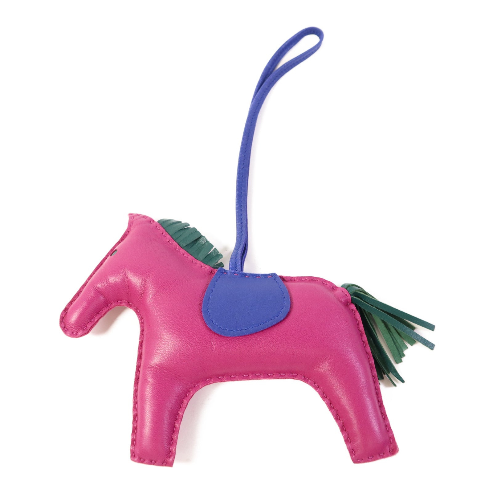 HERMES Milo皮革Rodeo GM掛飾