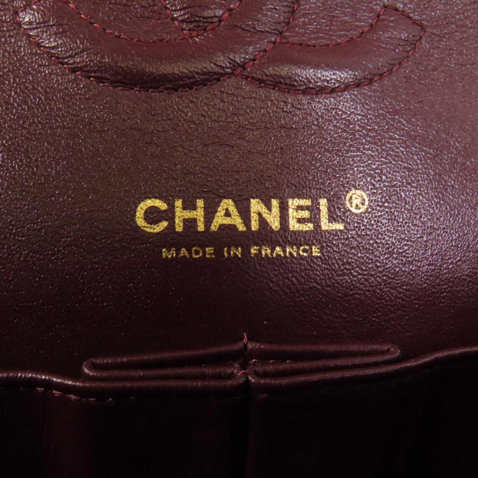 CHANEL 牛皮皮革Classic 25金扣鏈帶肩背袋