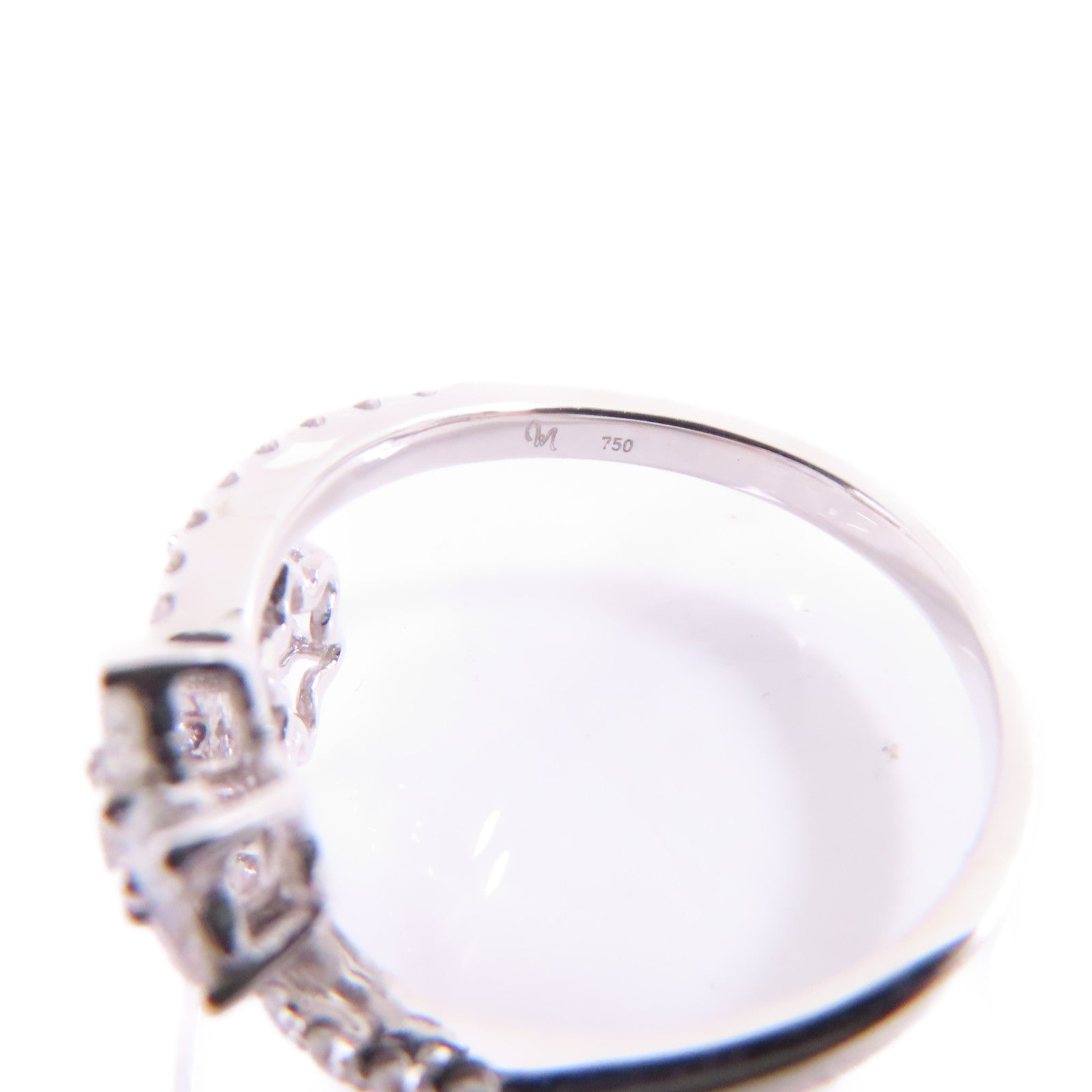 JEWELRY 【激減優惠】18K白金/鑽石Diamond Ring戒指US#6.25