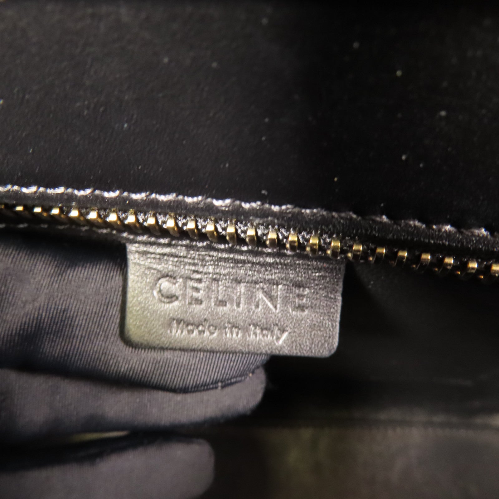 CELINE 牛皮皮革Nano Luggage金扣手挽肩背兩用袋