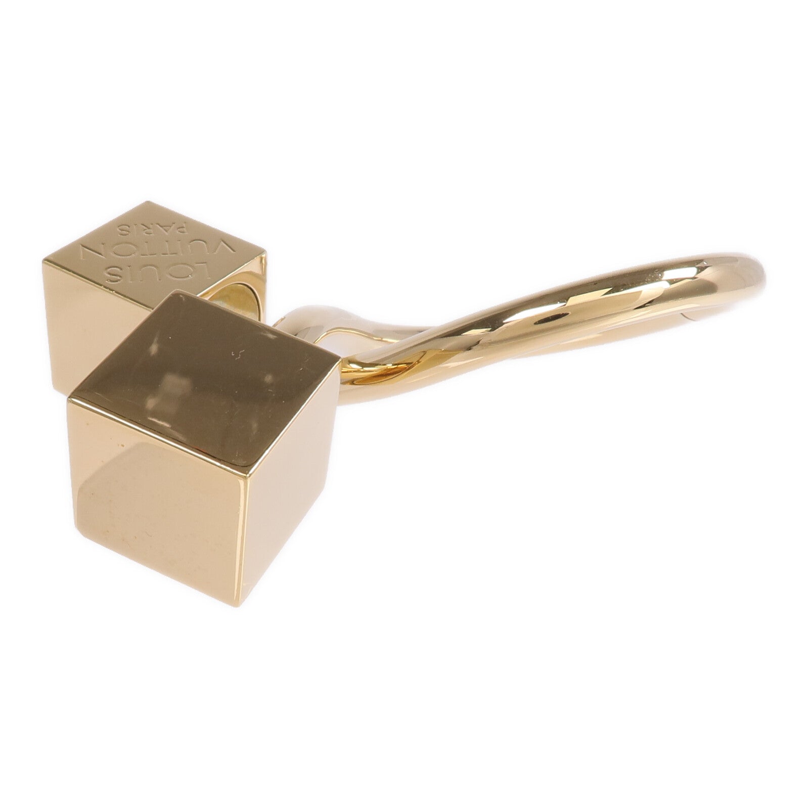 LOUIS VUITTON 金屬Cube Cuff Bracelet手鐲