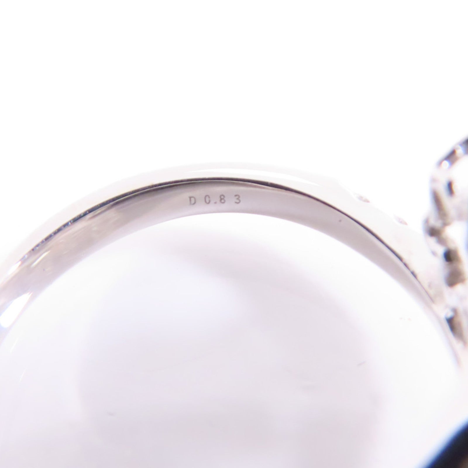 JEWELRY 【激減優惠】18K白金/鑽石Diamond Ring戒指US#6.25