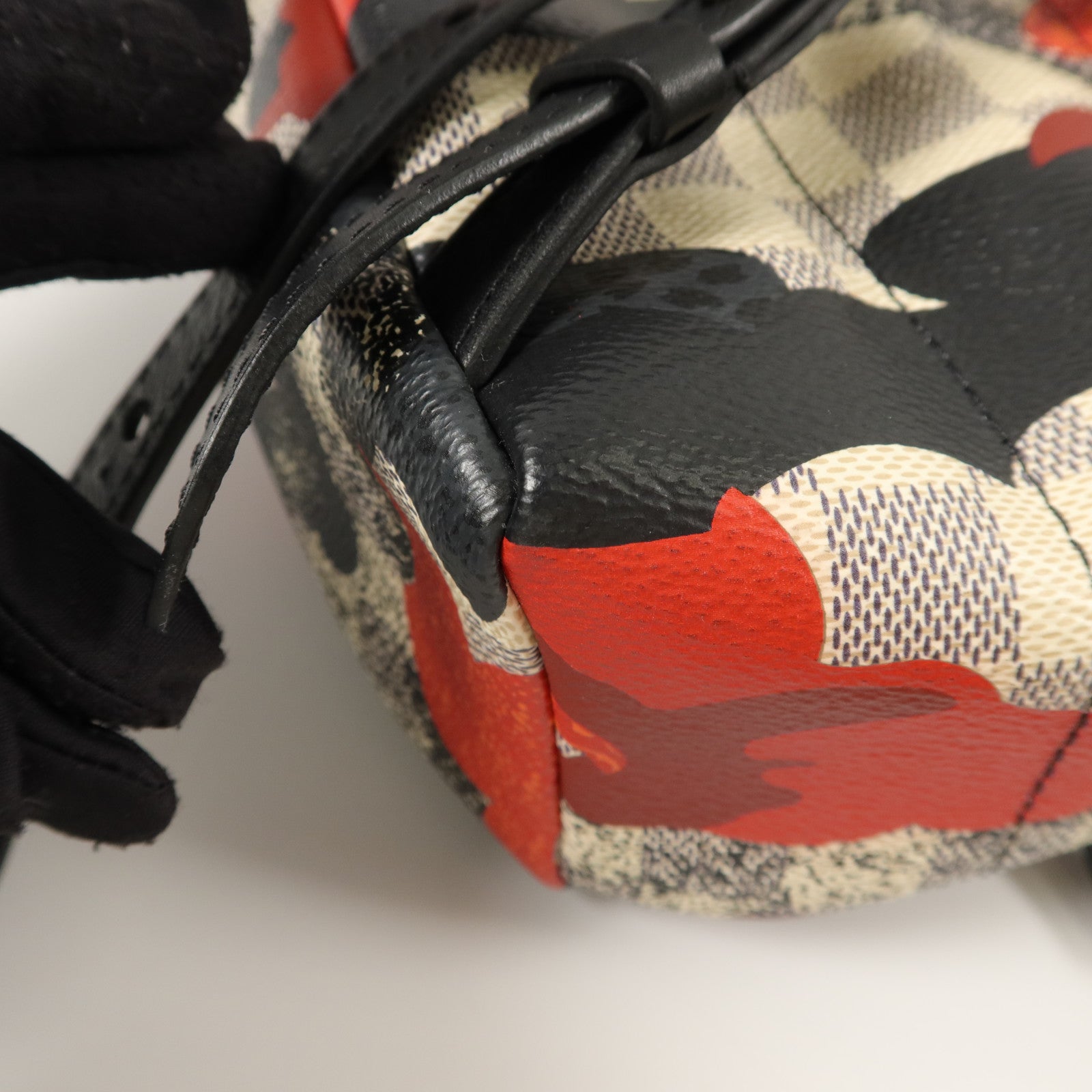 LOUIS VUITTON Damier Azur Palm Springs PM背包