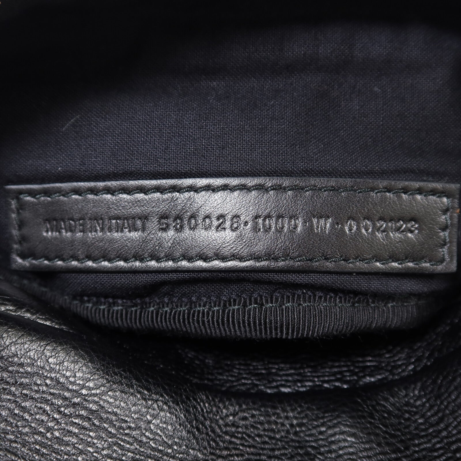 BALENCIAGA 牛皮皮革Waist Bag銀扣腰包