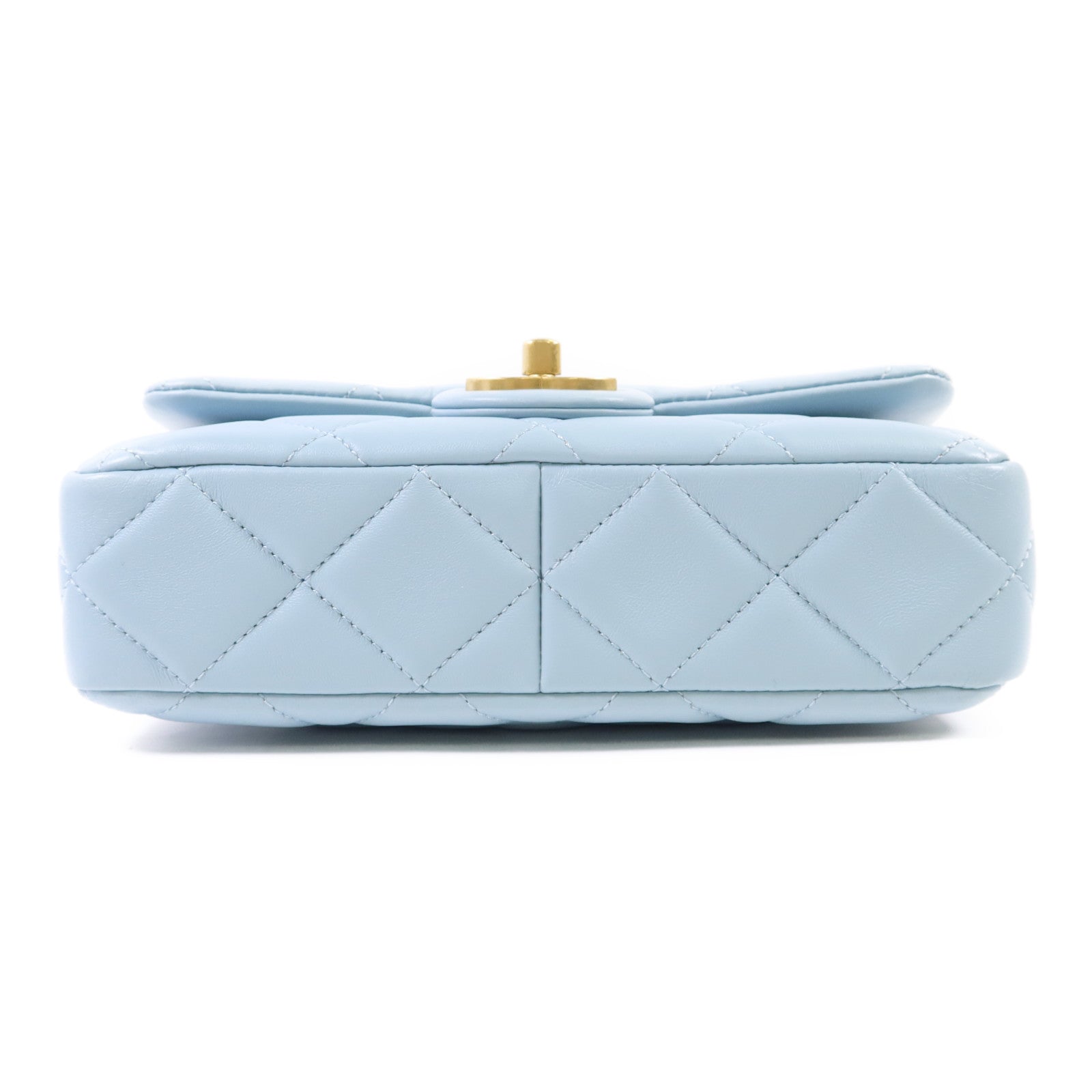 CHANEL 羊皮皮革Chain Shoulder Bag金扣鏈帶肩背袋