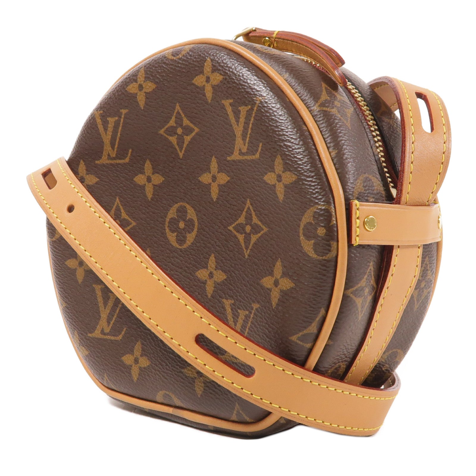 LOUIS VUITTON LV Boite Chapeau Souple PM Shoulder Bag M45149 Monogram Brown
