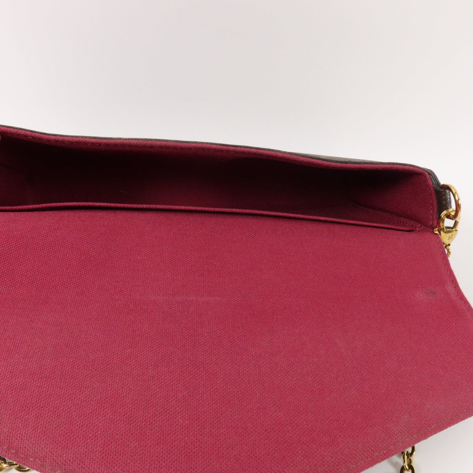 LOUIS VUITTON Monogram Felicie Pochette鏈帶肩背袋