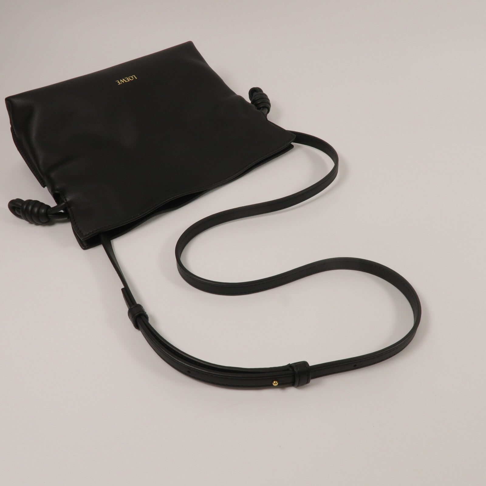 LOEWE 牛皮皮革Mini Flamenco Clutch肩背袋