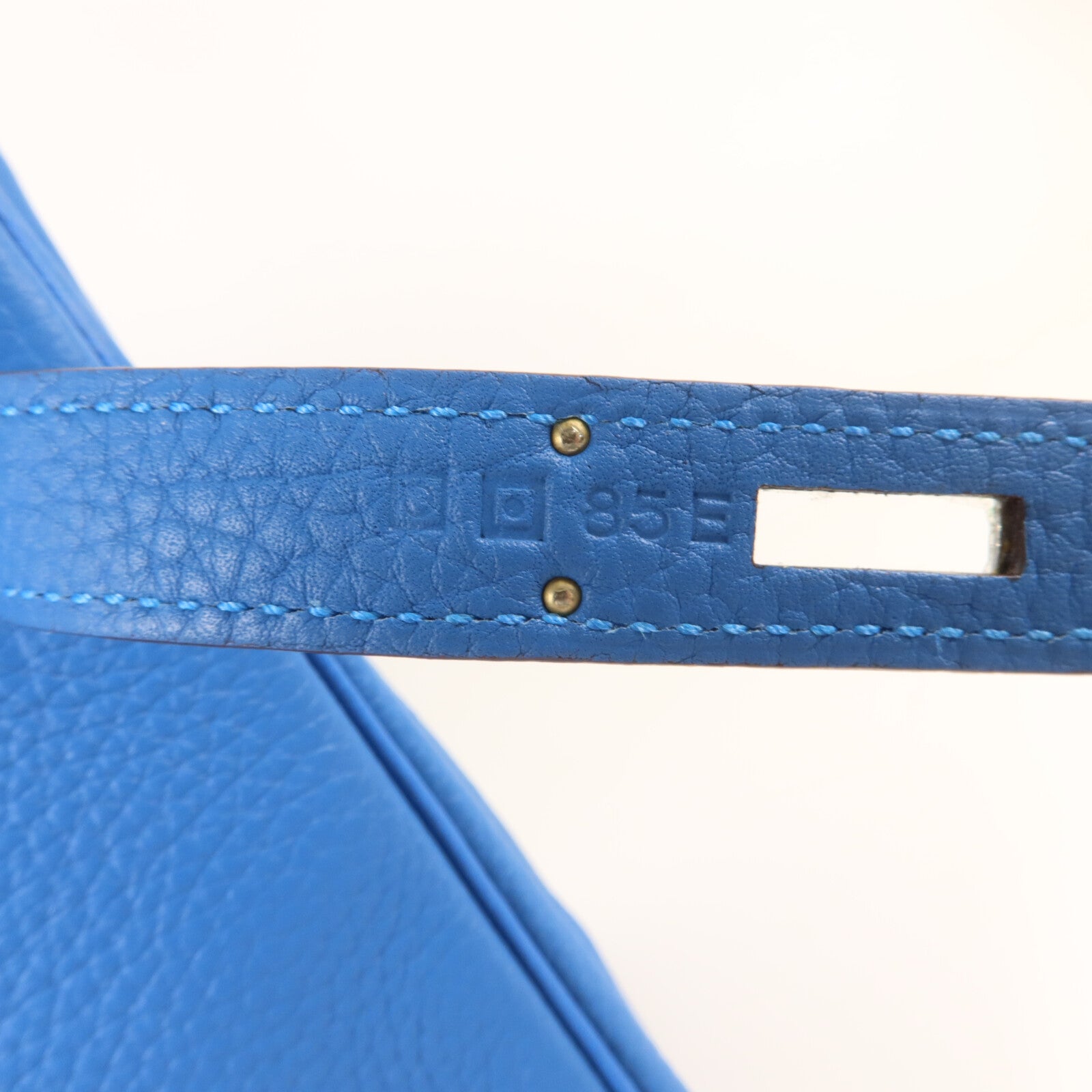HERMES Togo皮革Birkin 30手挽袋Bleu Zanzibar
