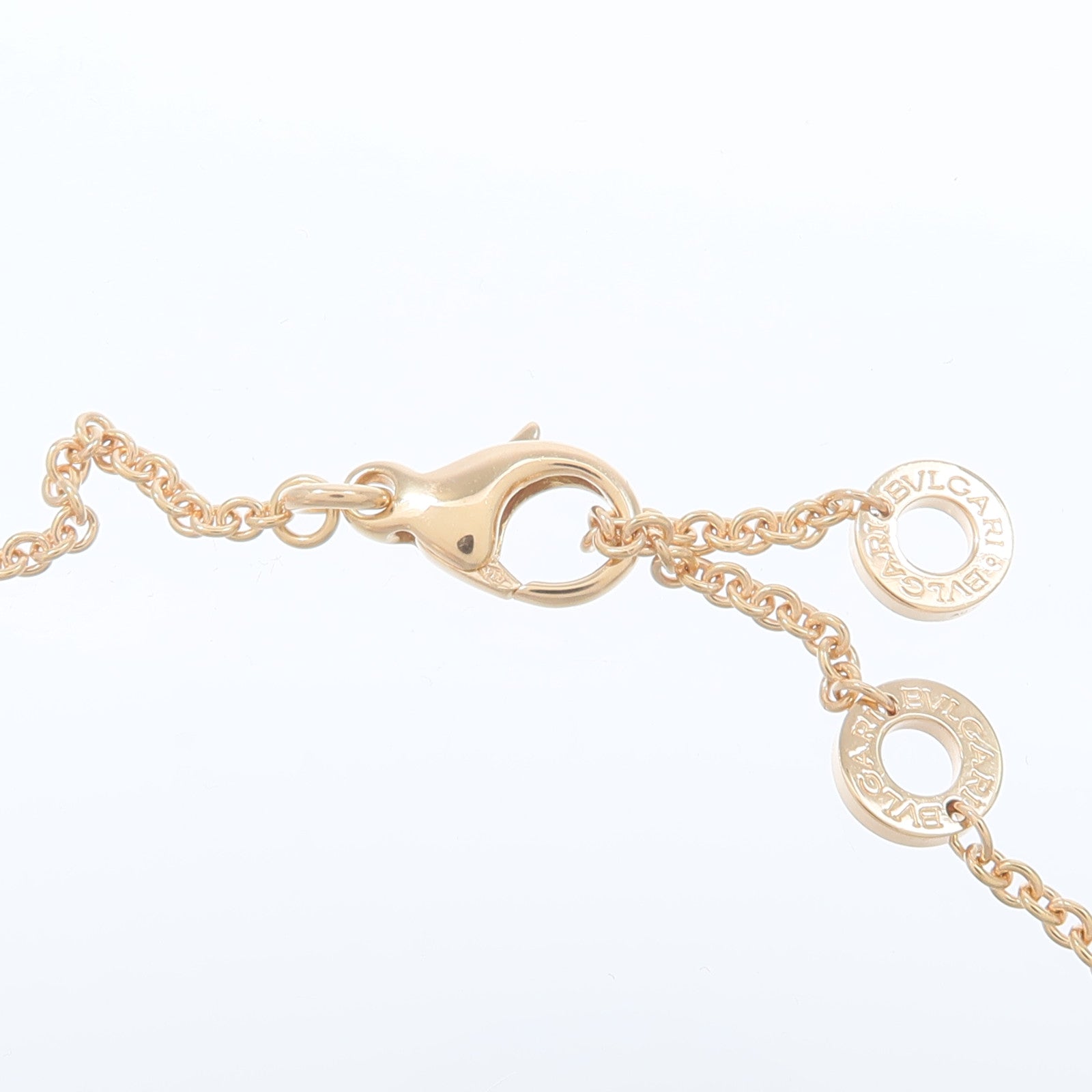 BVLGARI 18K玫瑰金/陶瓷B-zero1 Necklace項鍊