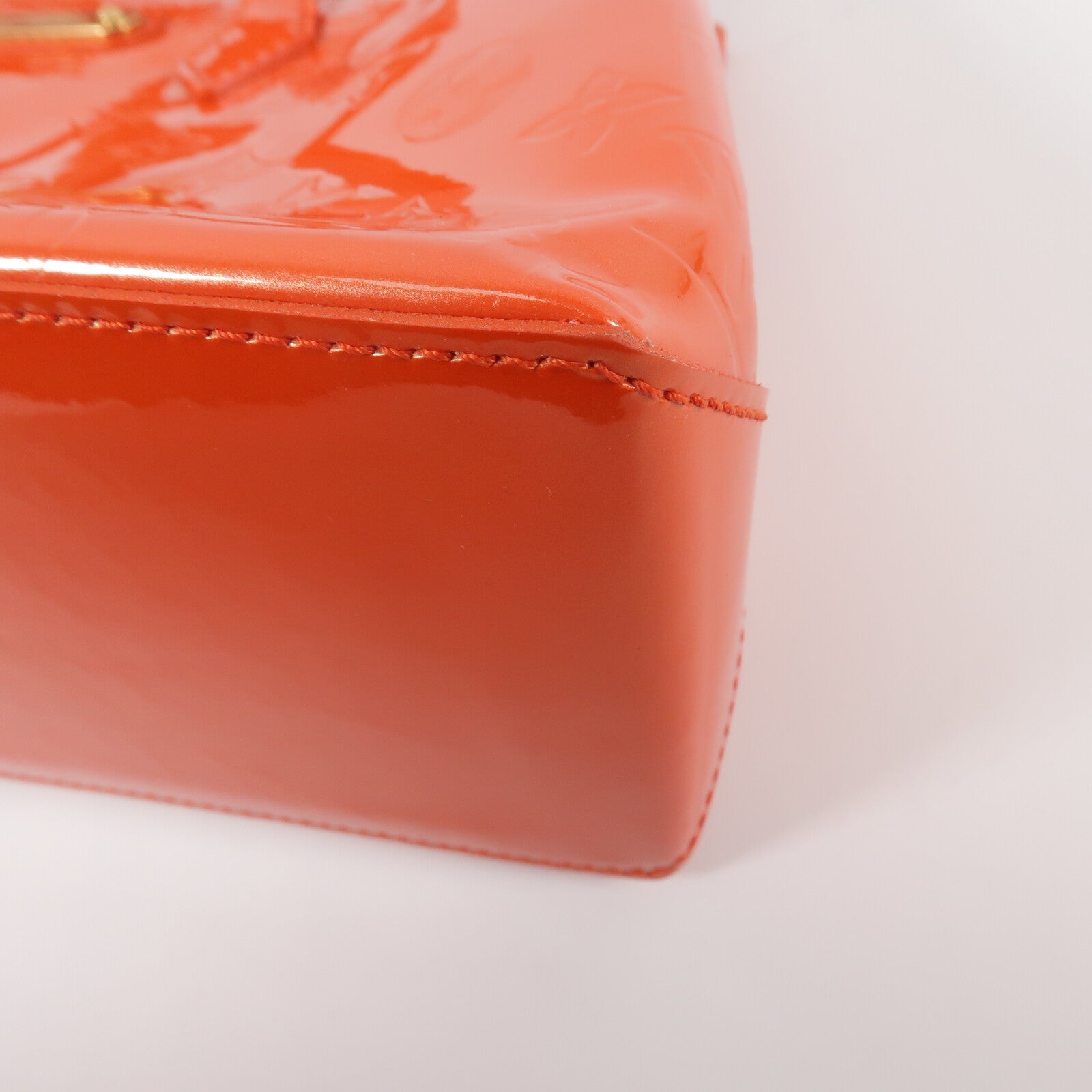 LOUIS VUITTON Monogram Vernis Wilshire PM手挽袋