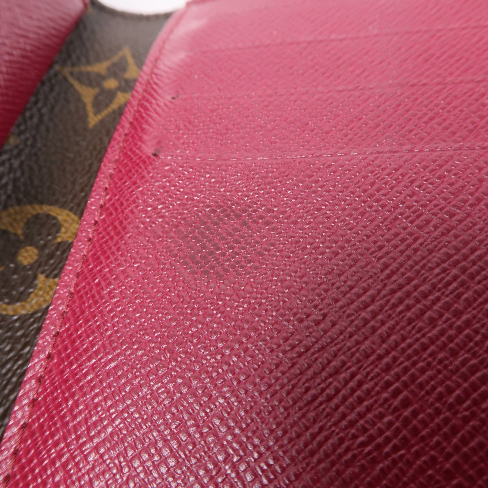 LOUIS VUITTON Epi/Monogram Wallet銀扣錢包棕色/棕色