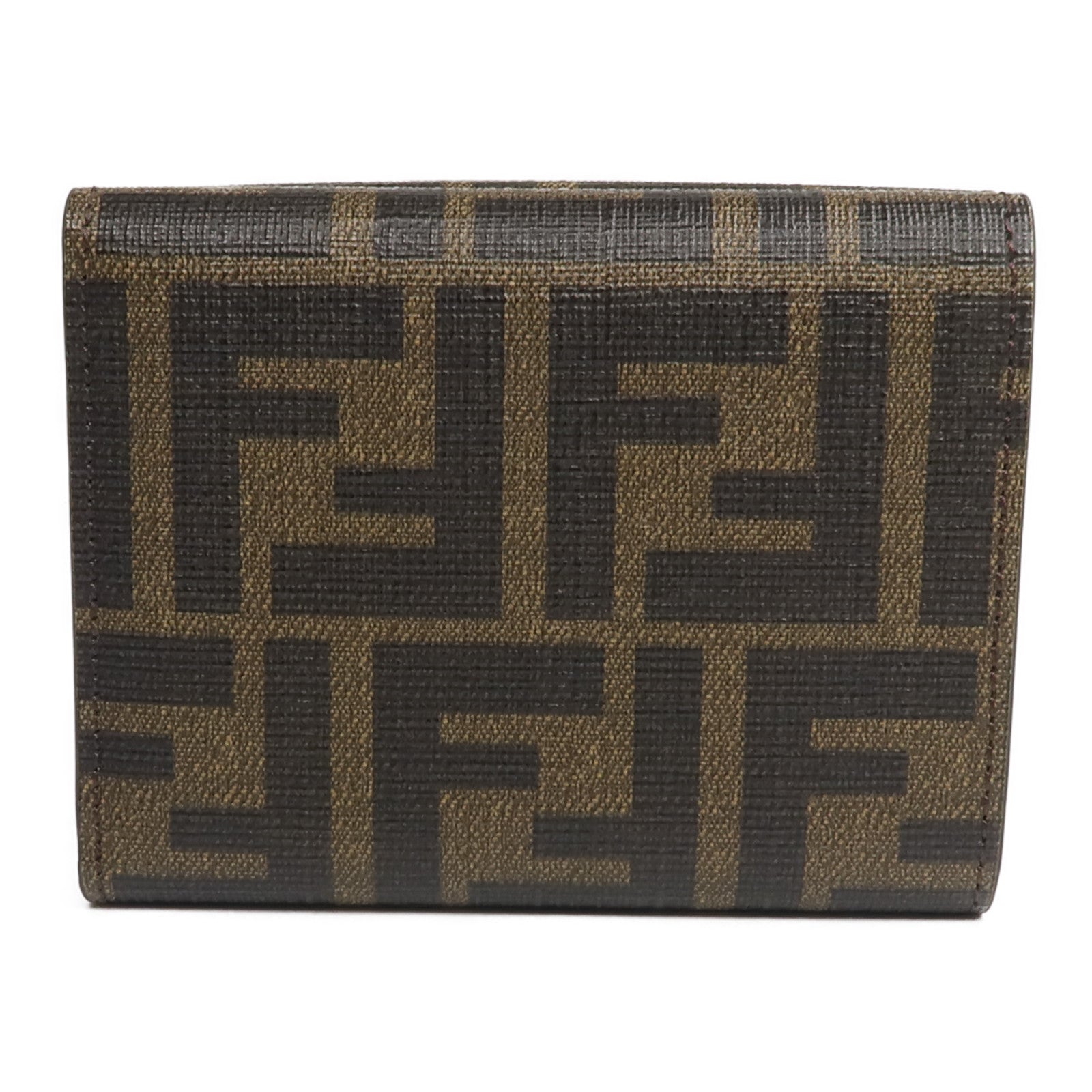 FENDI 塗層帆布Monster Eyes Wallet錢包